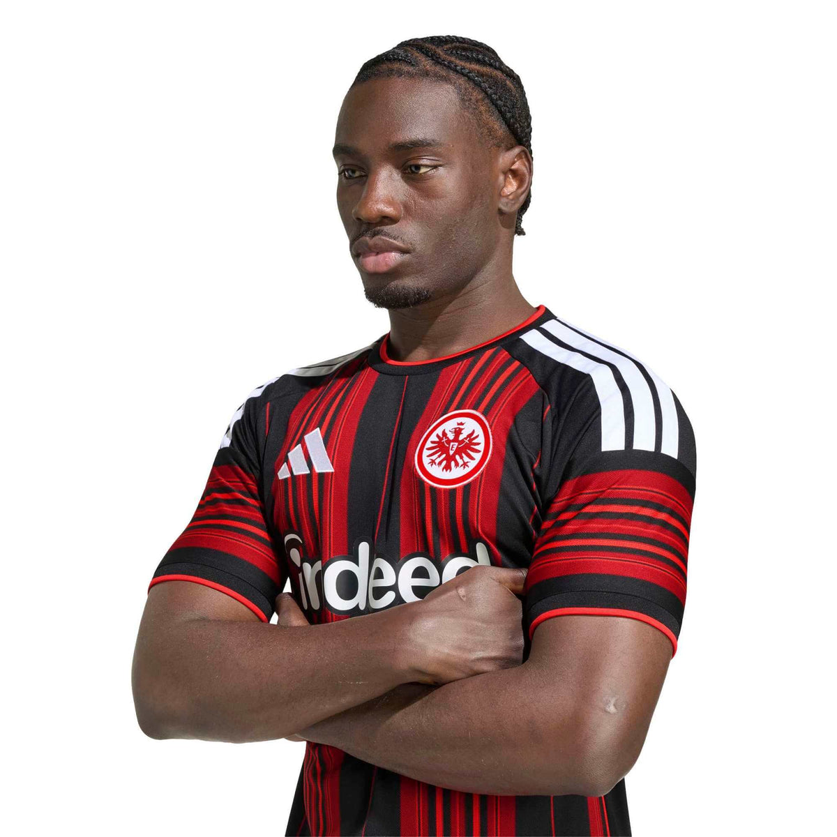 adidas 2026-27 Frankfurt Men's Stadium Home Soccer Jersey (Detail 1)