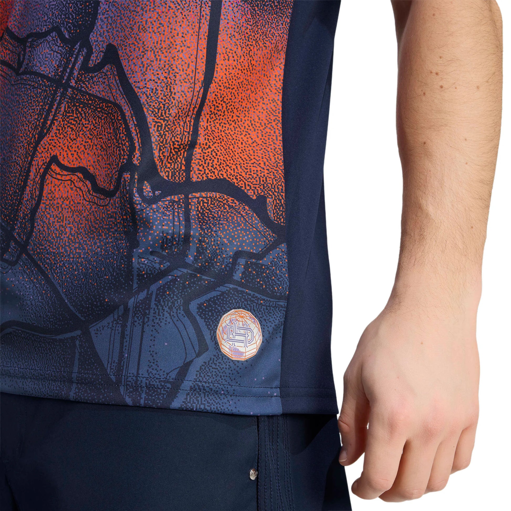 adidas 2026-27 Houston Dynamo Men's Stadium Away Soccer Jersey (Detail 2)