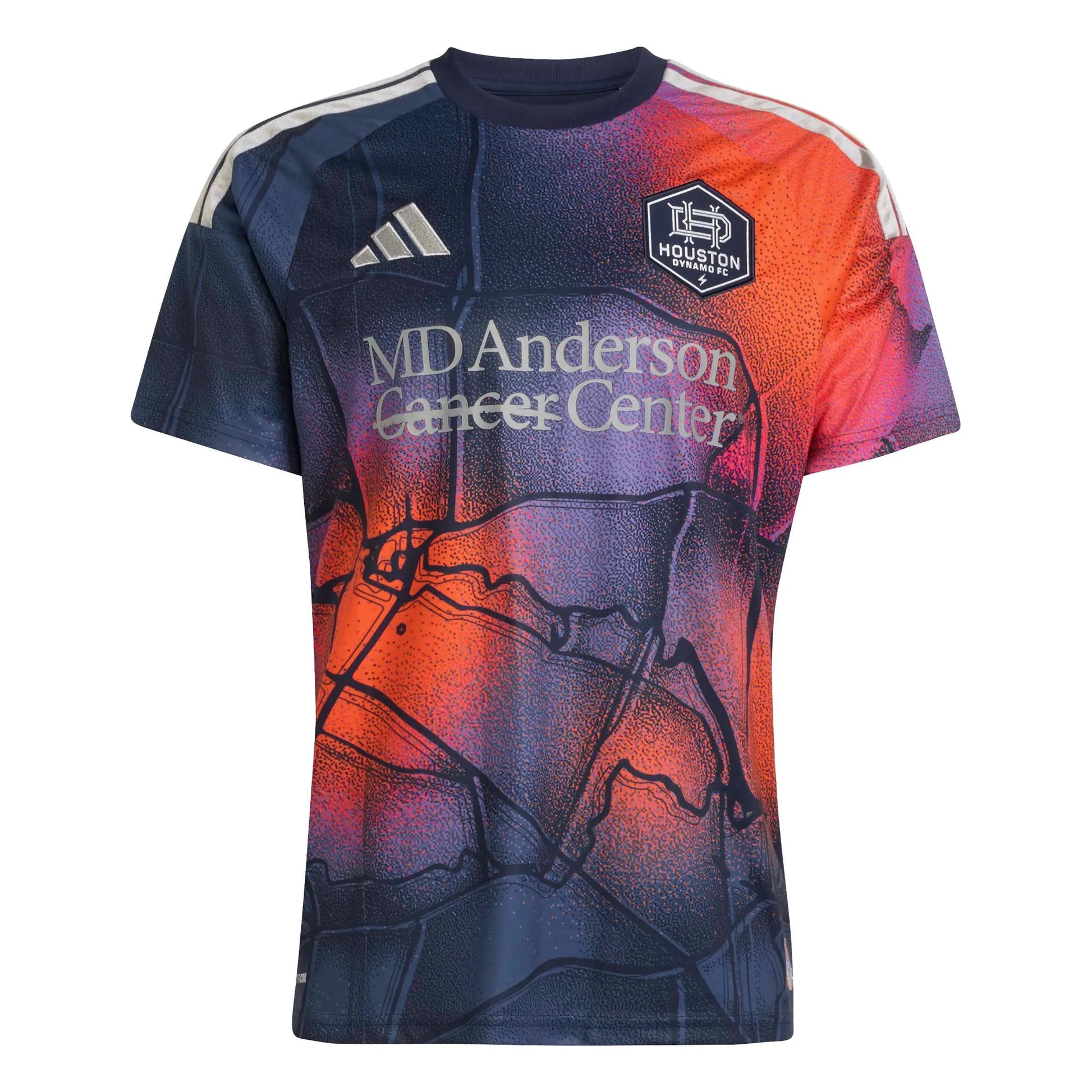 adidas 2026-27 Houston Dynamo Men's Stadium Away Soccer Jersey (Front)