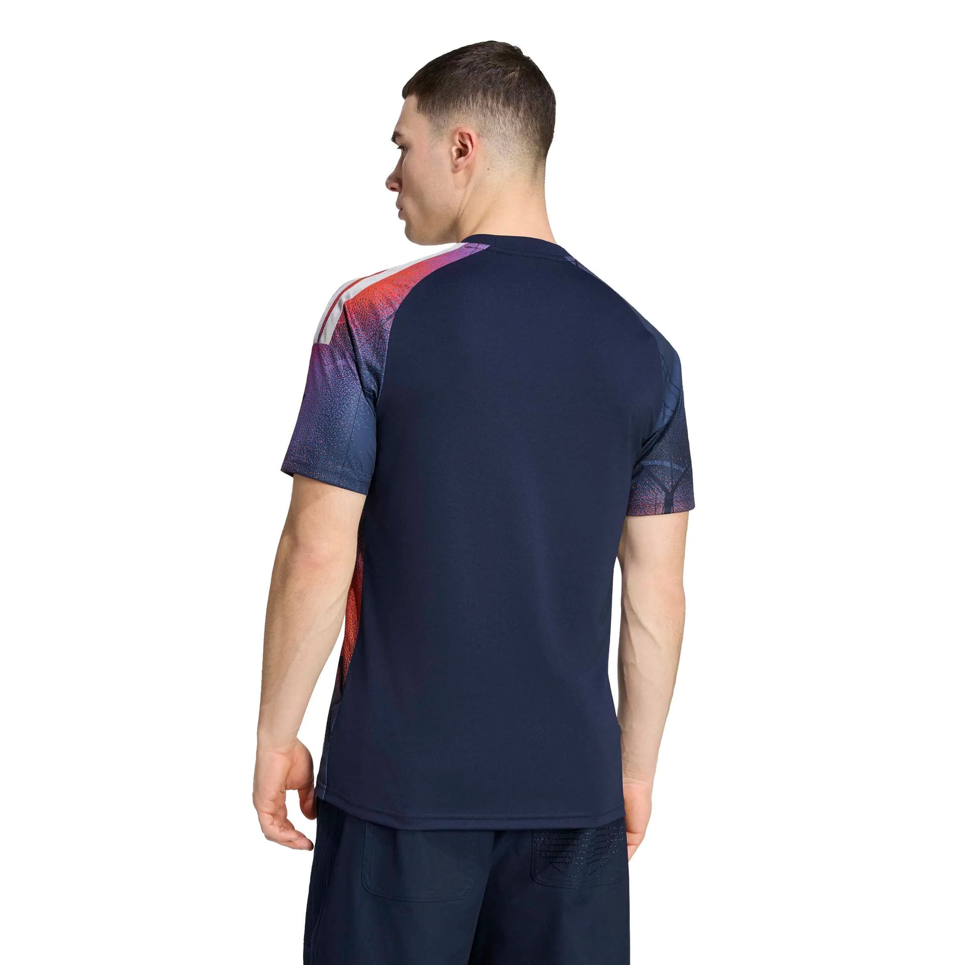 adidas 2026-27 Houston Dynamo Men's Stadium Away Soccer Jersey (Model - Back)