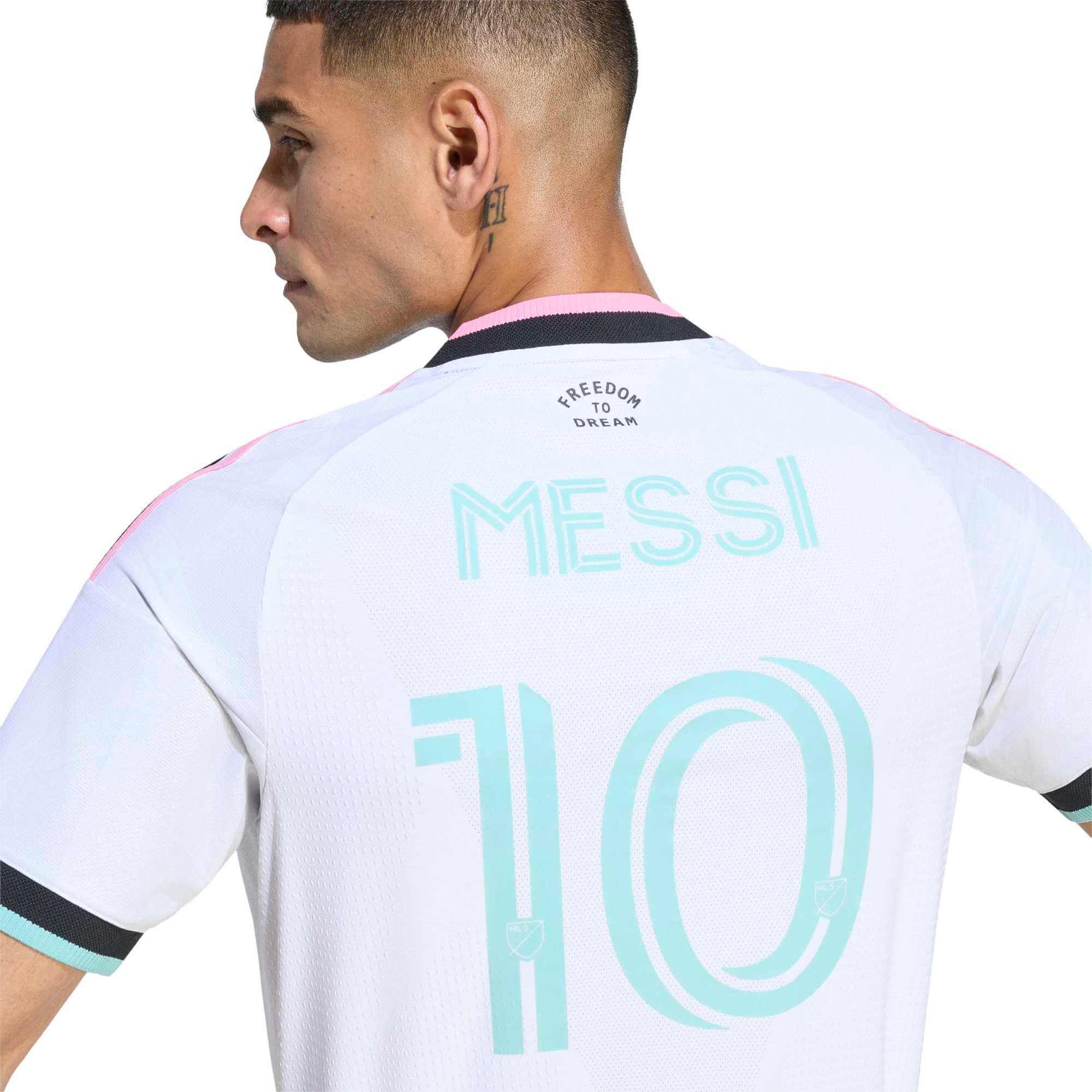 adidas 2026-27 Inter Miami Men's Authentic Third Messi #10 Soccer Jersey (Detail 1)