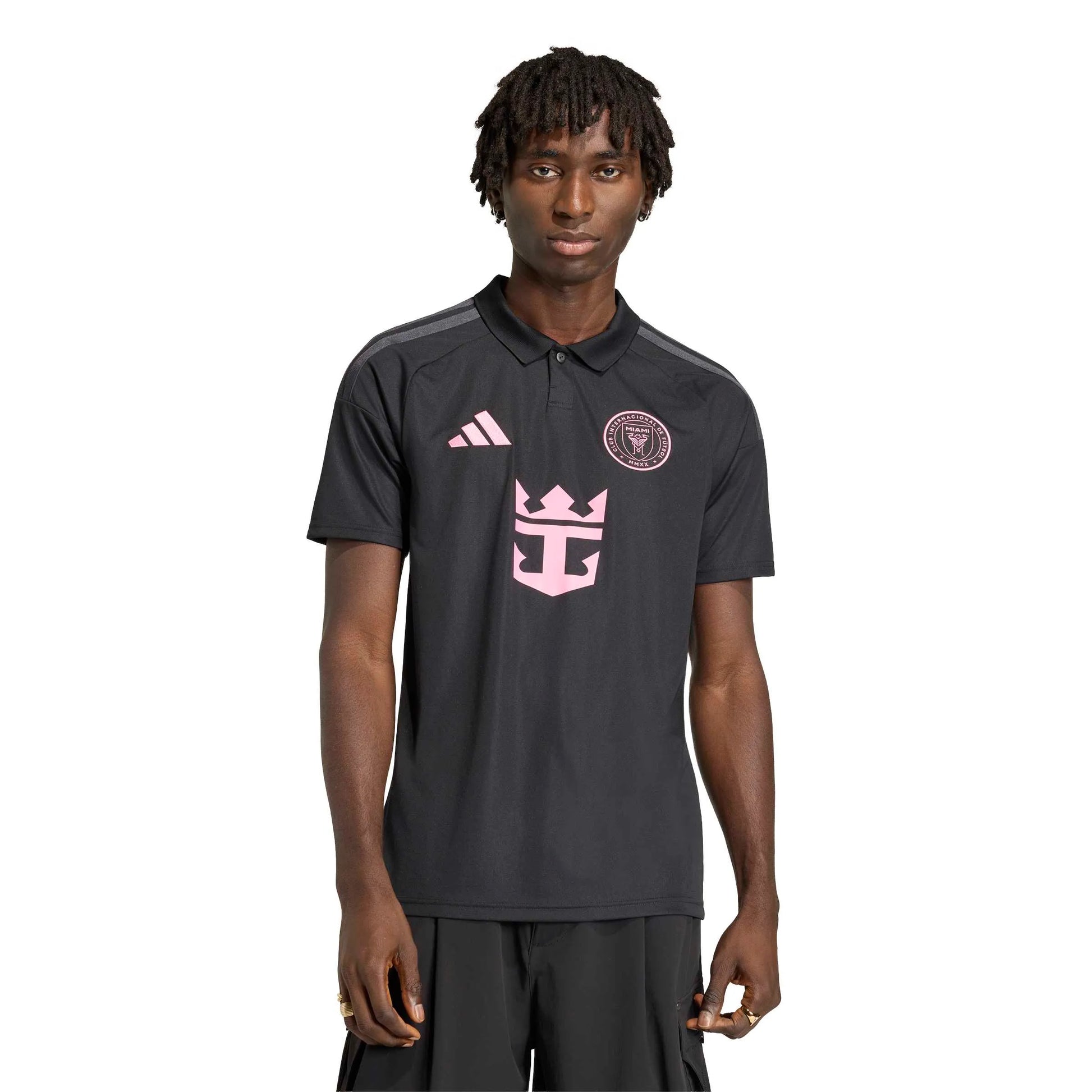 adidas 2026-27 Inter Miami Men's Messi #10 Stadium Away Soccer Jersey (Model - Front)