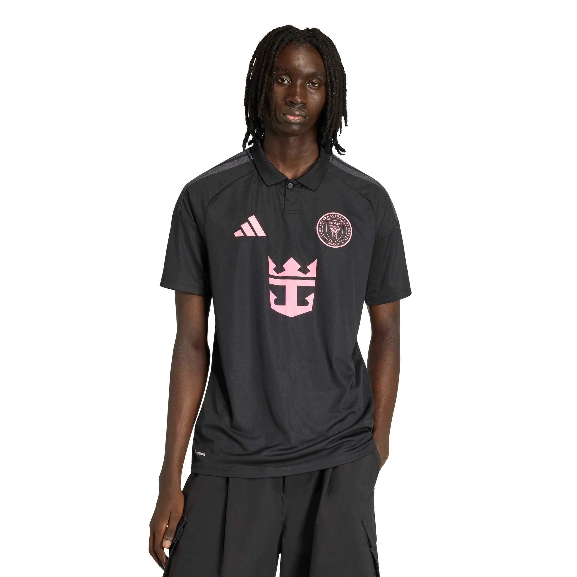adidas 2026-27 Inter Miami Men's Stadium Away Soccer Jersey (Model - Front)