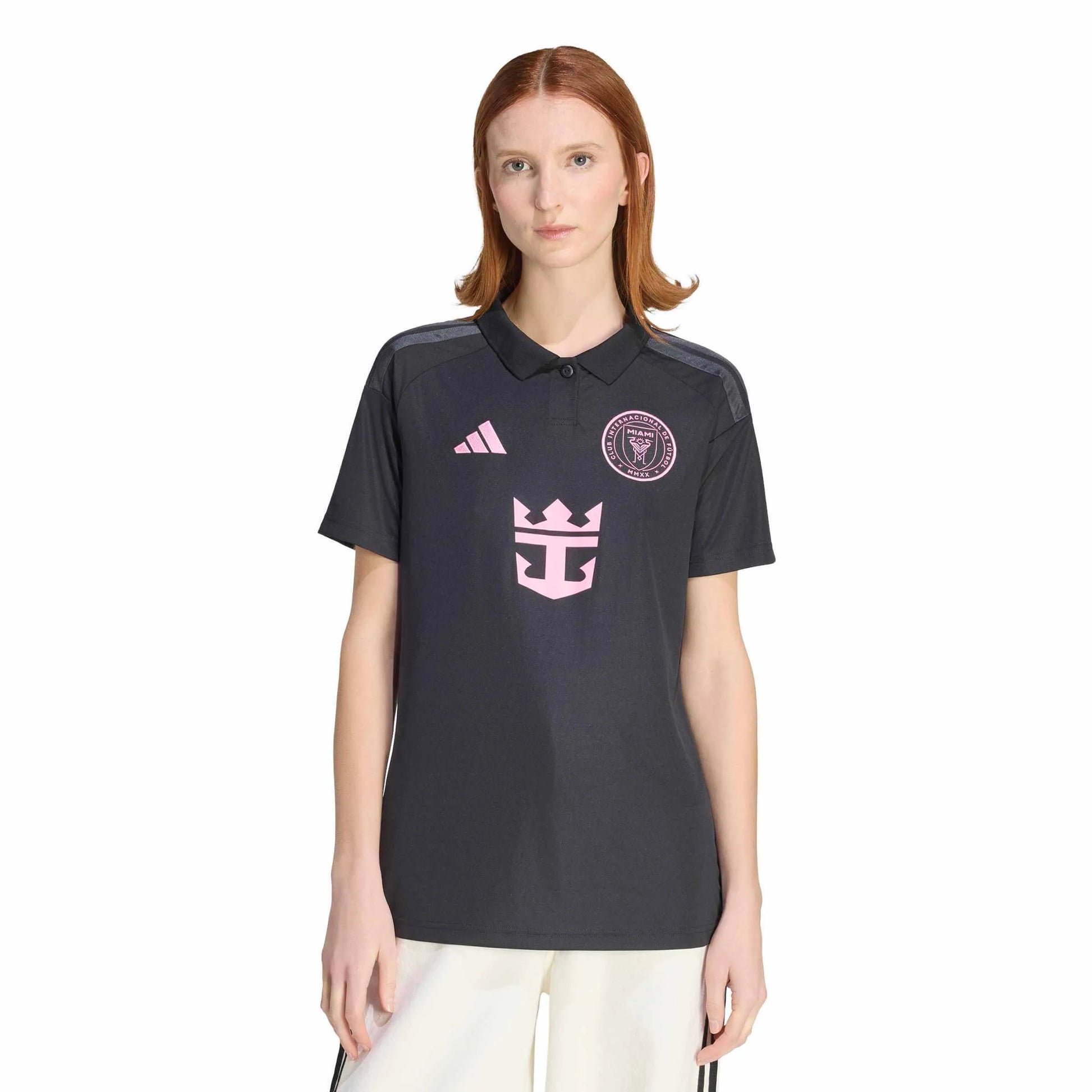 adidas 2026-27 Inter Miami Women's Stadium Away Soccer Jersey (Model - Front)