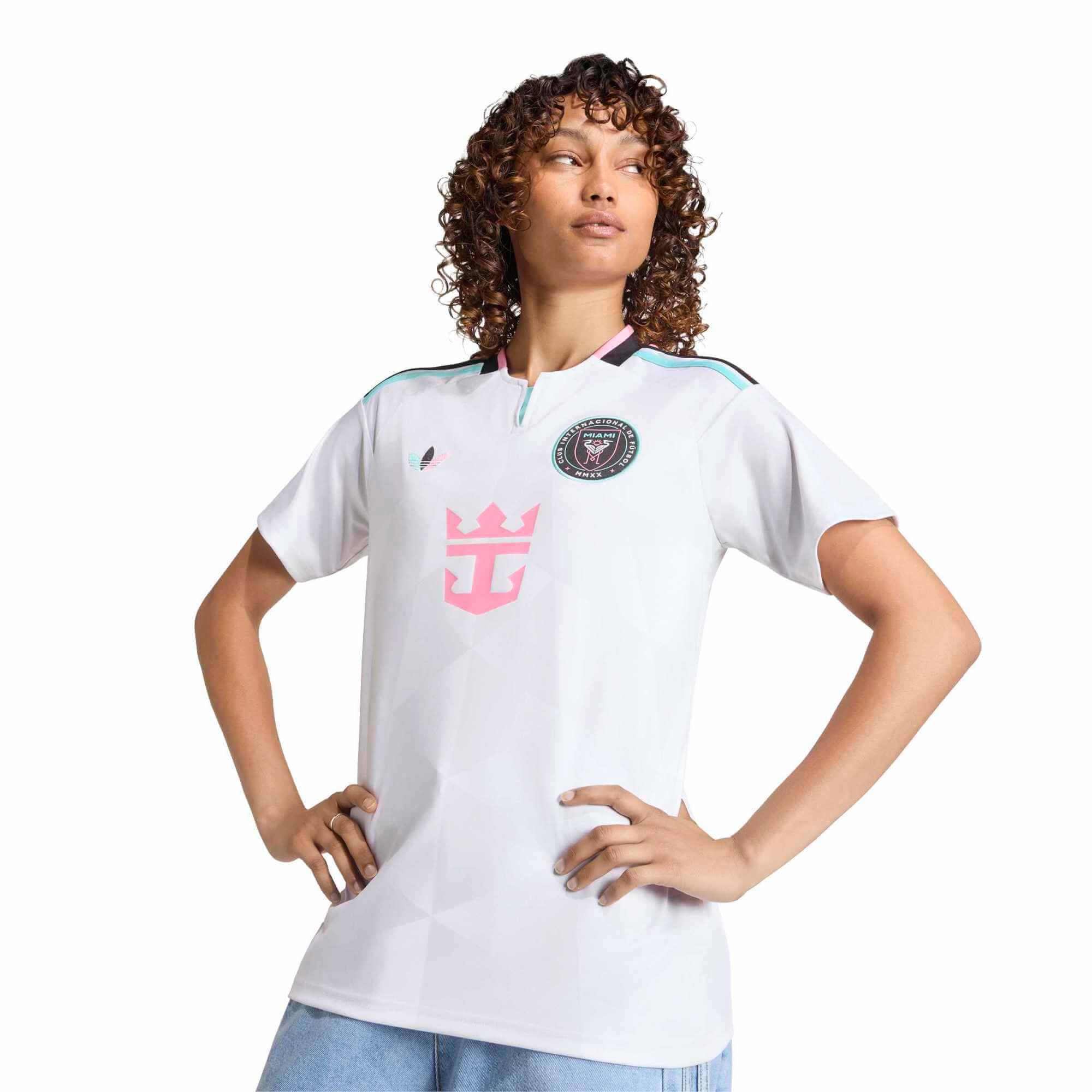 adidas 2026-27 Inter Miami Women's Stadium Third Messi #10 Soccer Jersey (Detail 1)