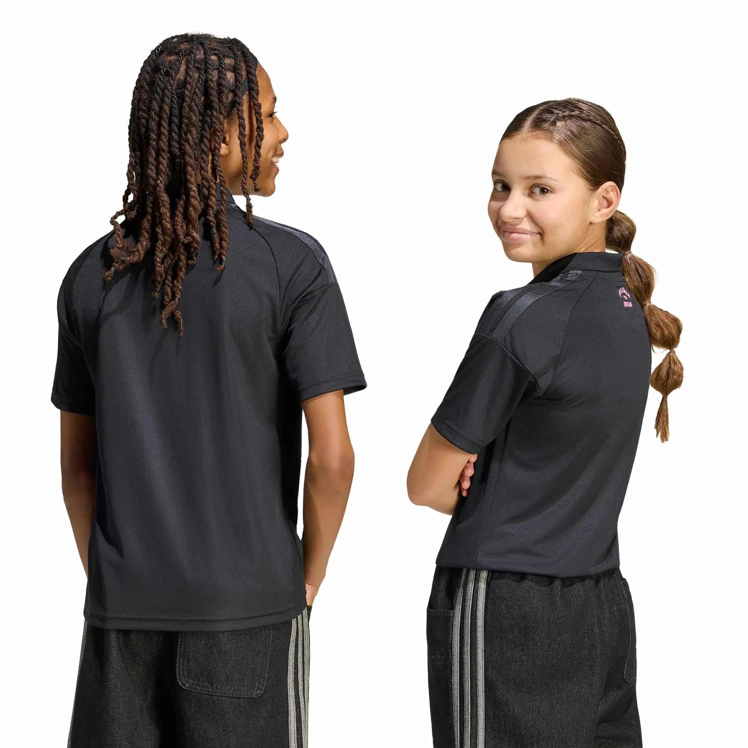 adidas 2026-27 Inter Miami Youth Stadium Away Soccer Jersey (Models - Back)