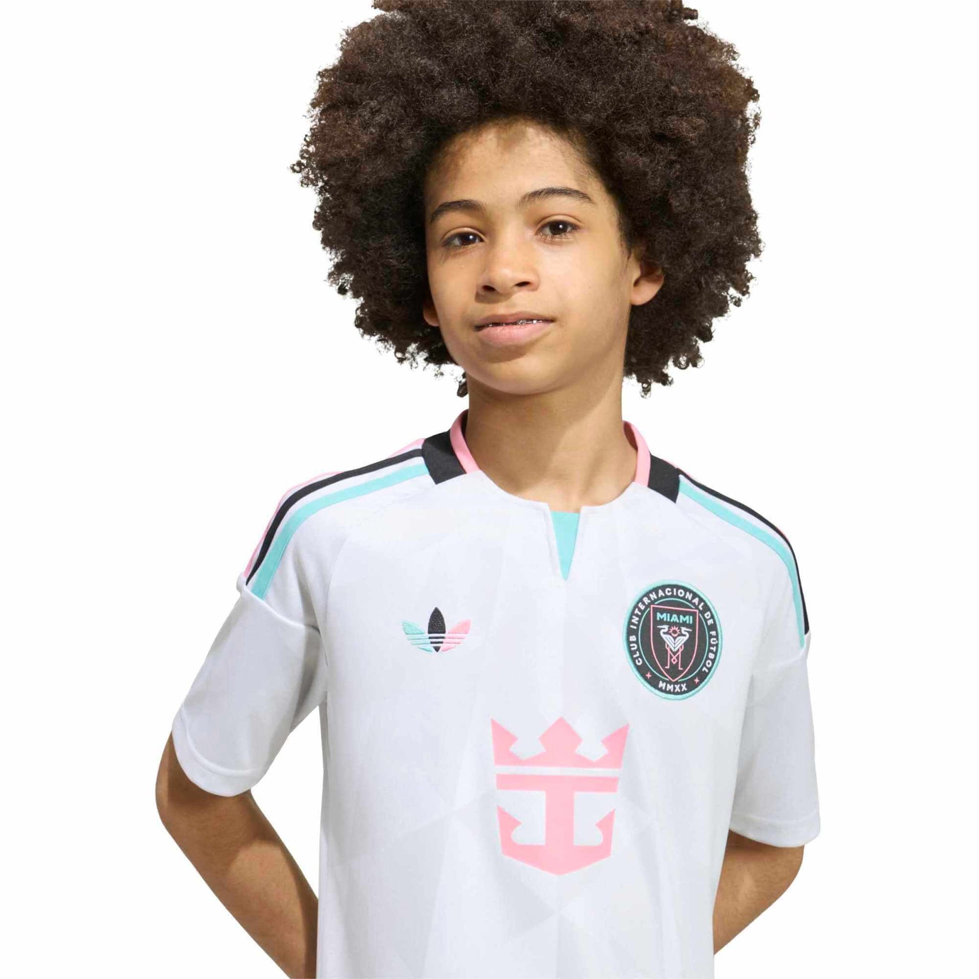 adidas 2026-27 Inter Miami Youth Stadium Third Messi #10 Soccer Jersey (Detail 1)