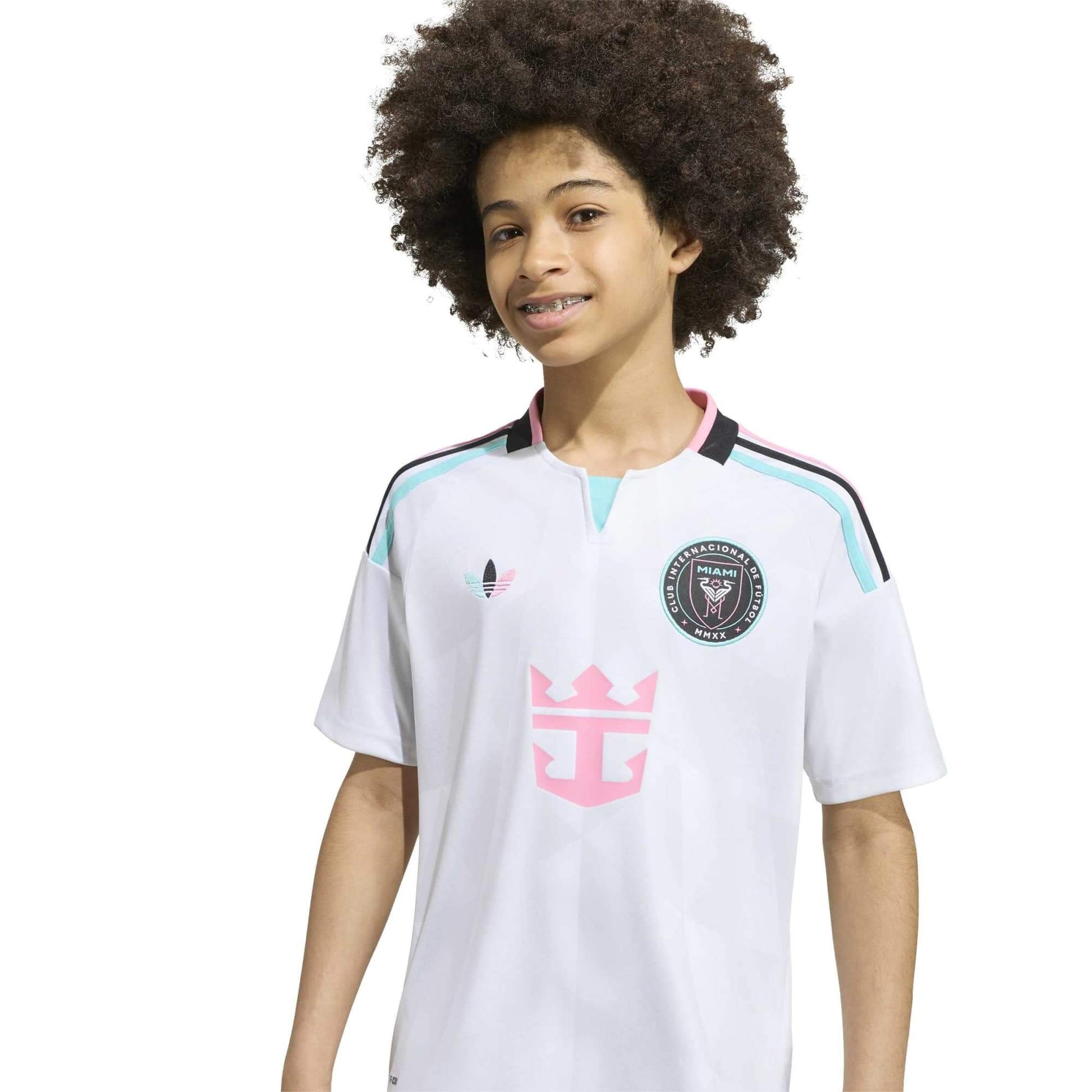 adidas 2026-27 Inter Miami Youth Stadium Third Soccer Jersey (Detail 1)