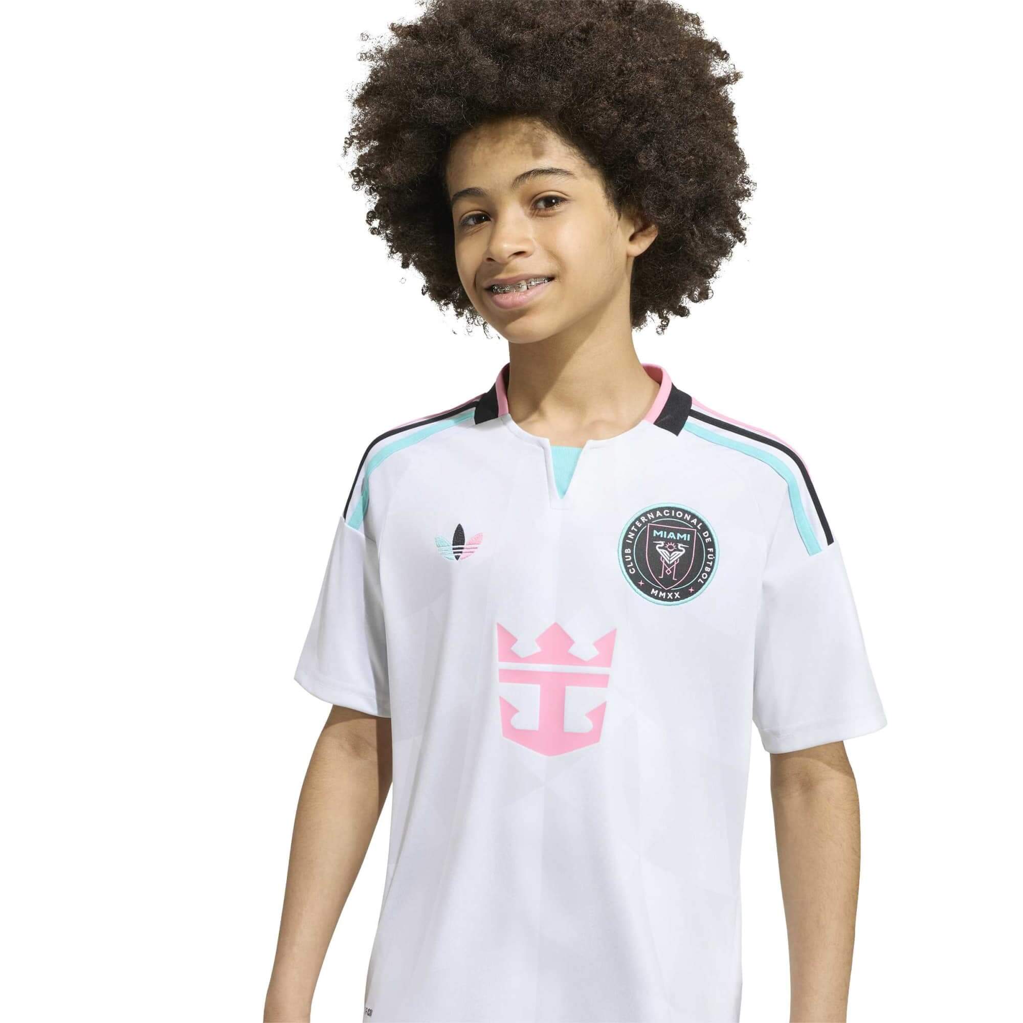 adidas 2026-27 Inter Miami Youth Stadium Third Soccer Jersey (Detail 1)