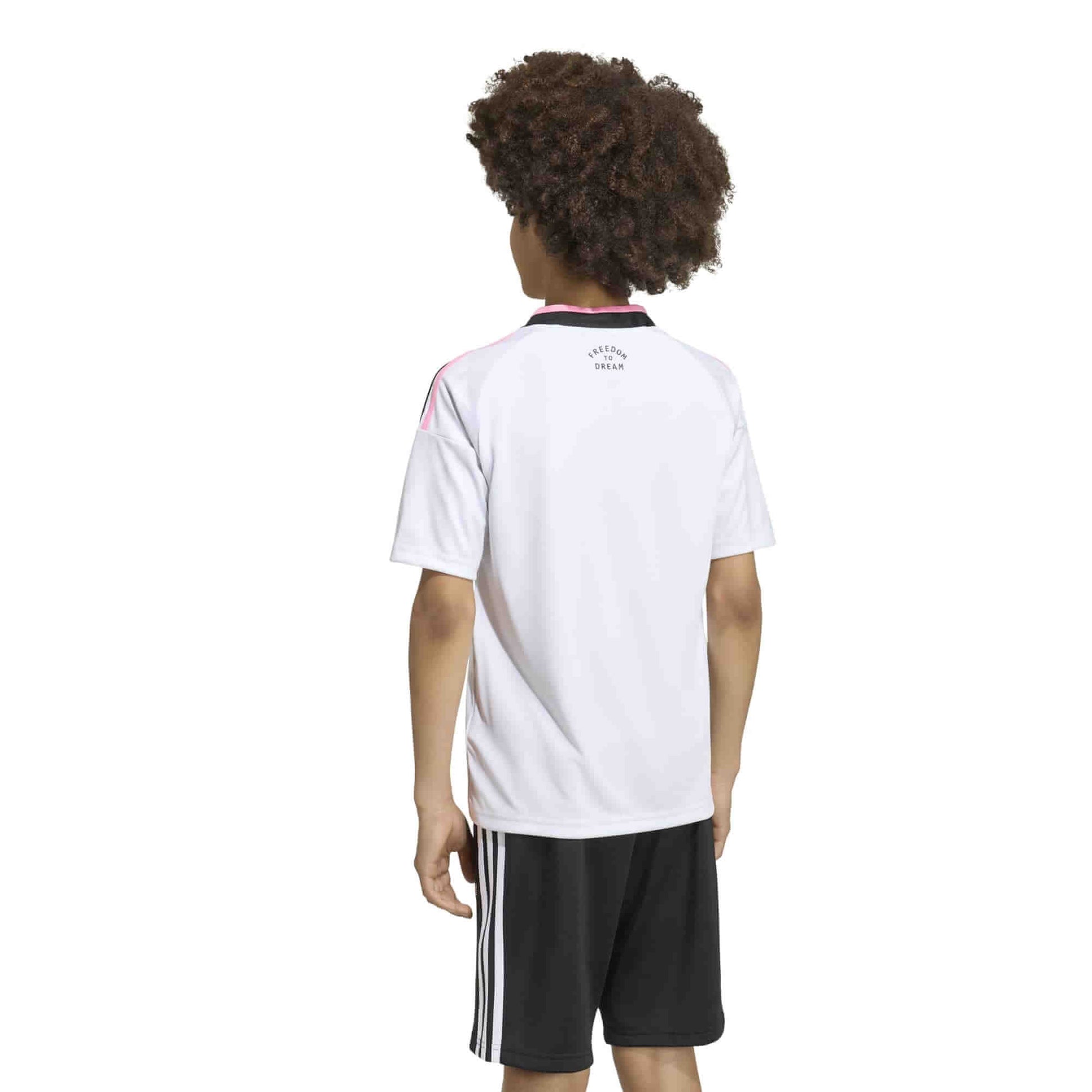 adidas 2026-27 Inter Miami Youth Stadium Third Soccer Jersey (Model - Back)