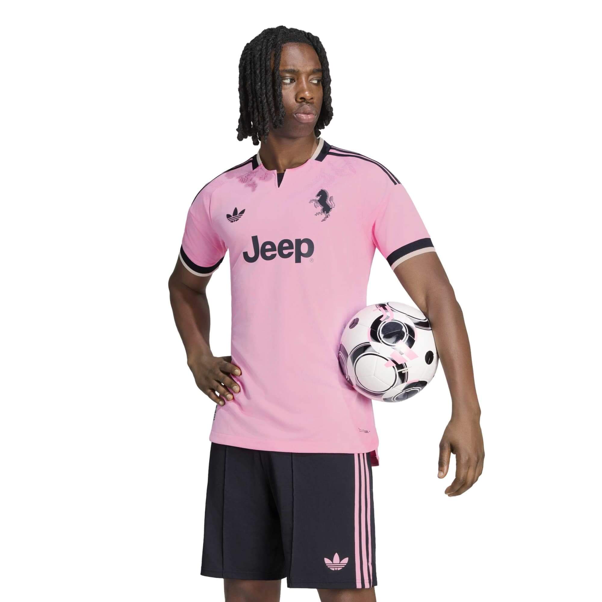 adidas 2026-27 Juventus Men's Authentic Away Soccer Jersey (Model - Front)
