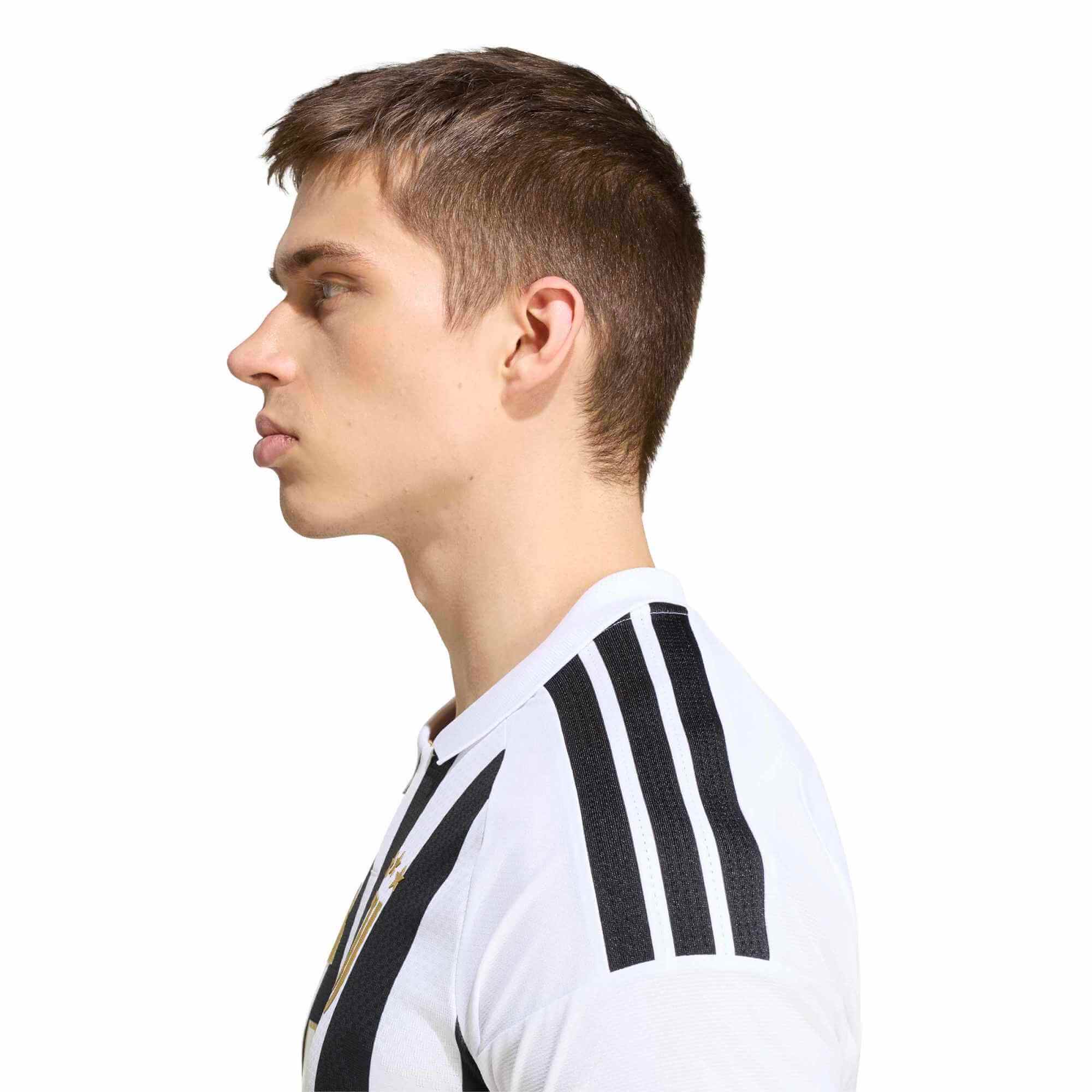 adidas 2026-27 Juventus Men's Authentic Home Soccer Jersey (Detail 2)