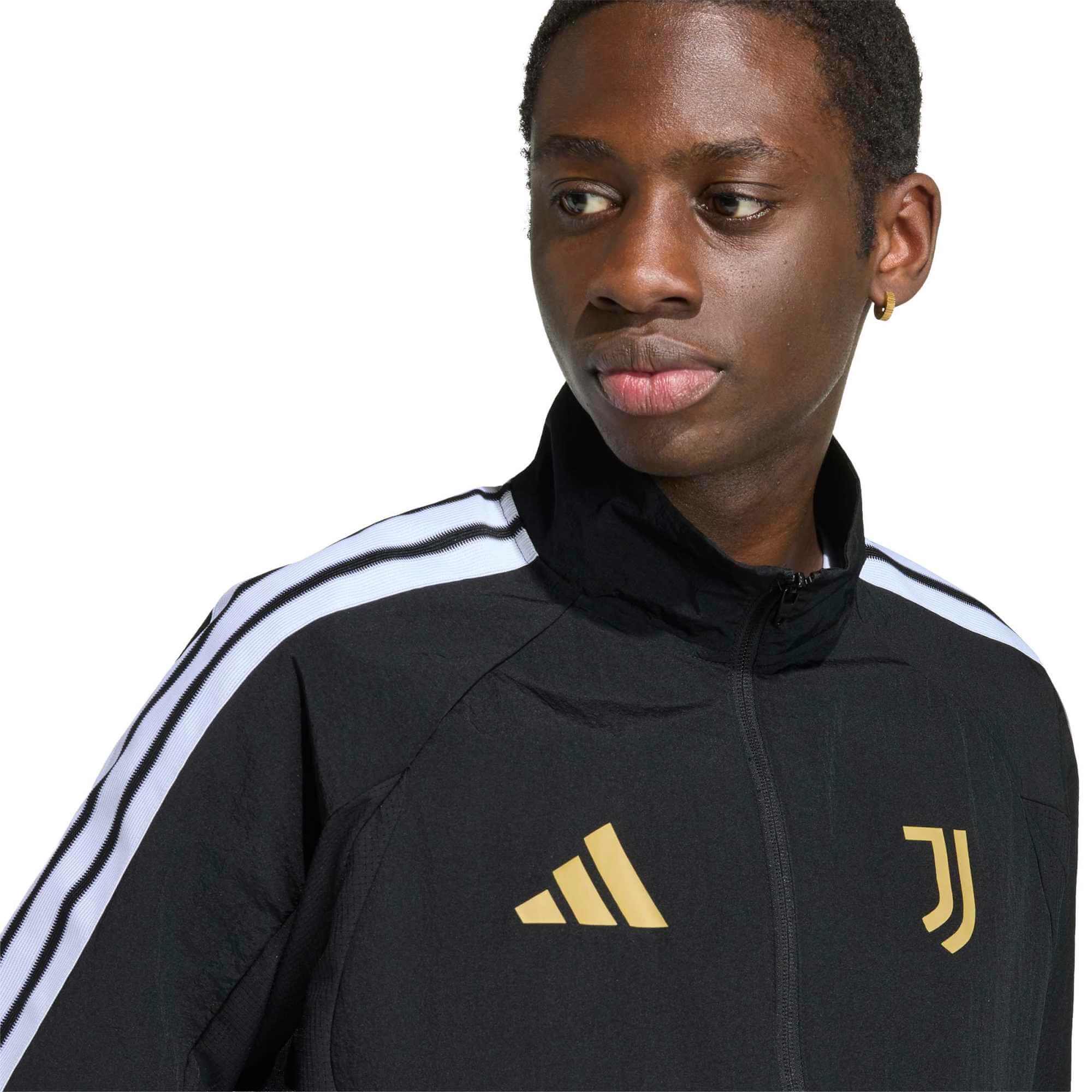 adidas 2026-27 Juventus Men's Home Anthem Jacket (Detail 1)