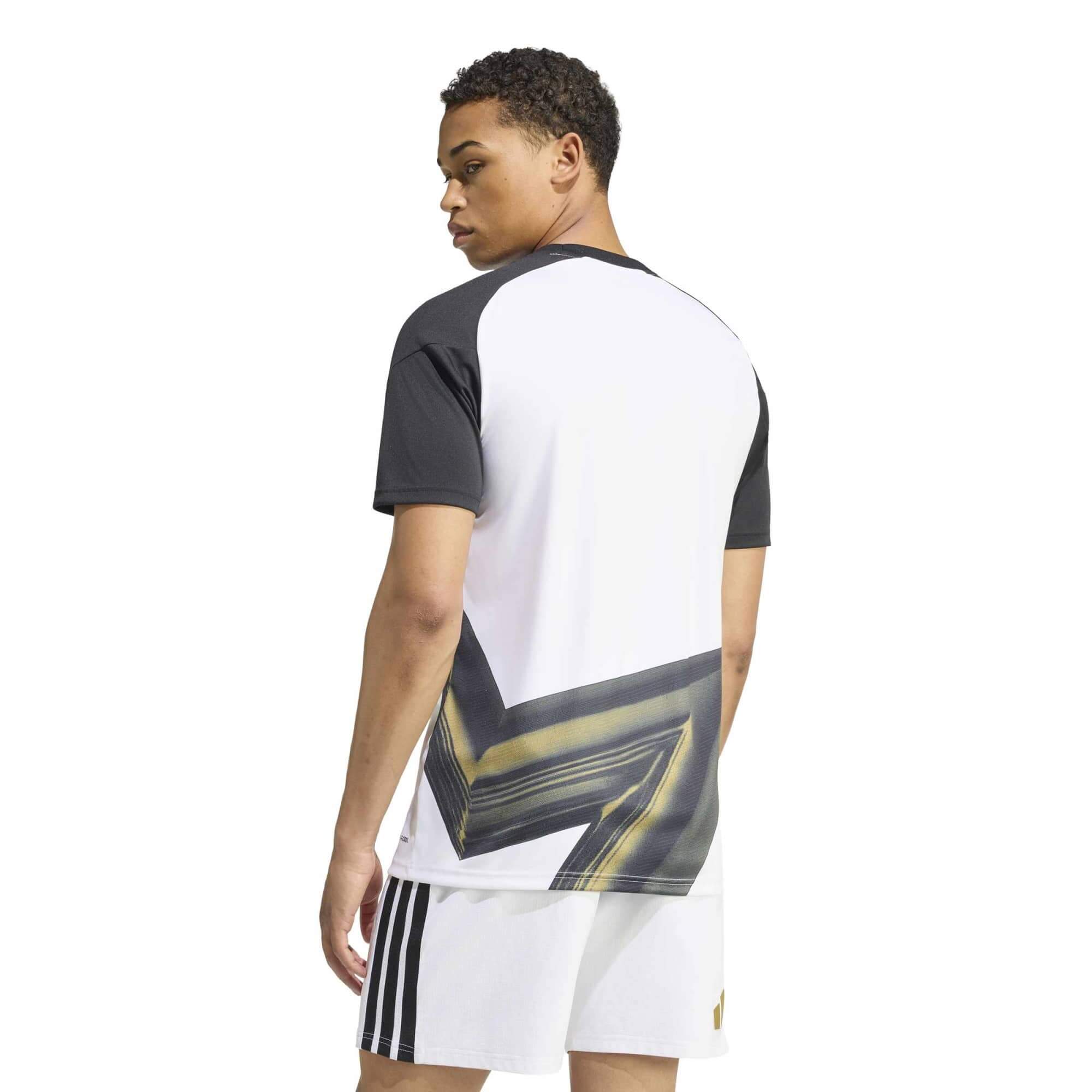 adidas 2026-27 Juventus Men's Pre-Match Soccer Jersey (Model - Back)