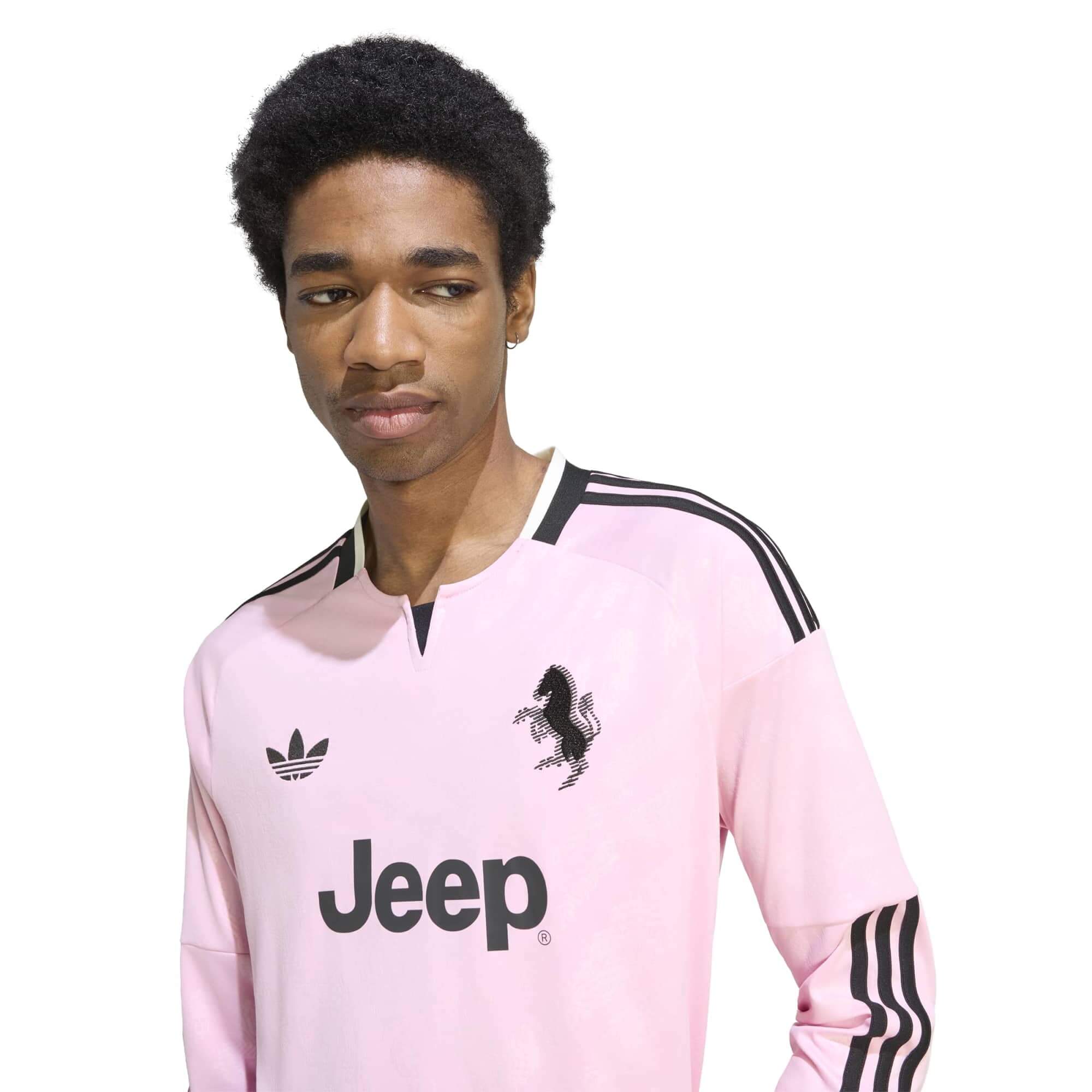 adidas 2026-27 Juventus Men's Stadium Away Long-Sleeve Soccer Jersey (Detail 1)