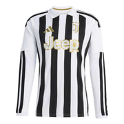 adidas 2026-27 Juventus Men's Stadium Home Long-Sleeve Soccer Jersey (Front)