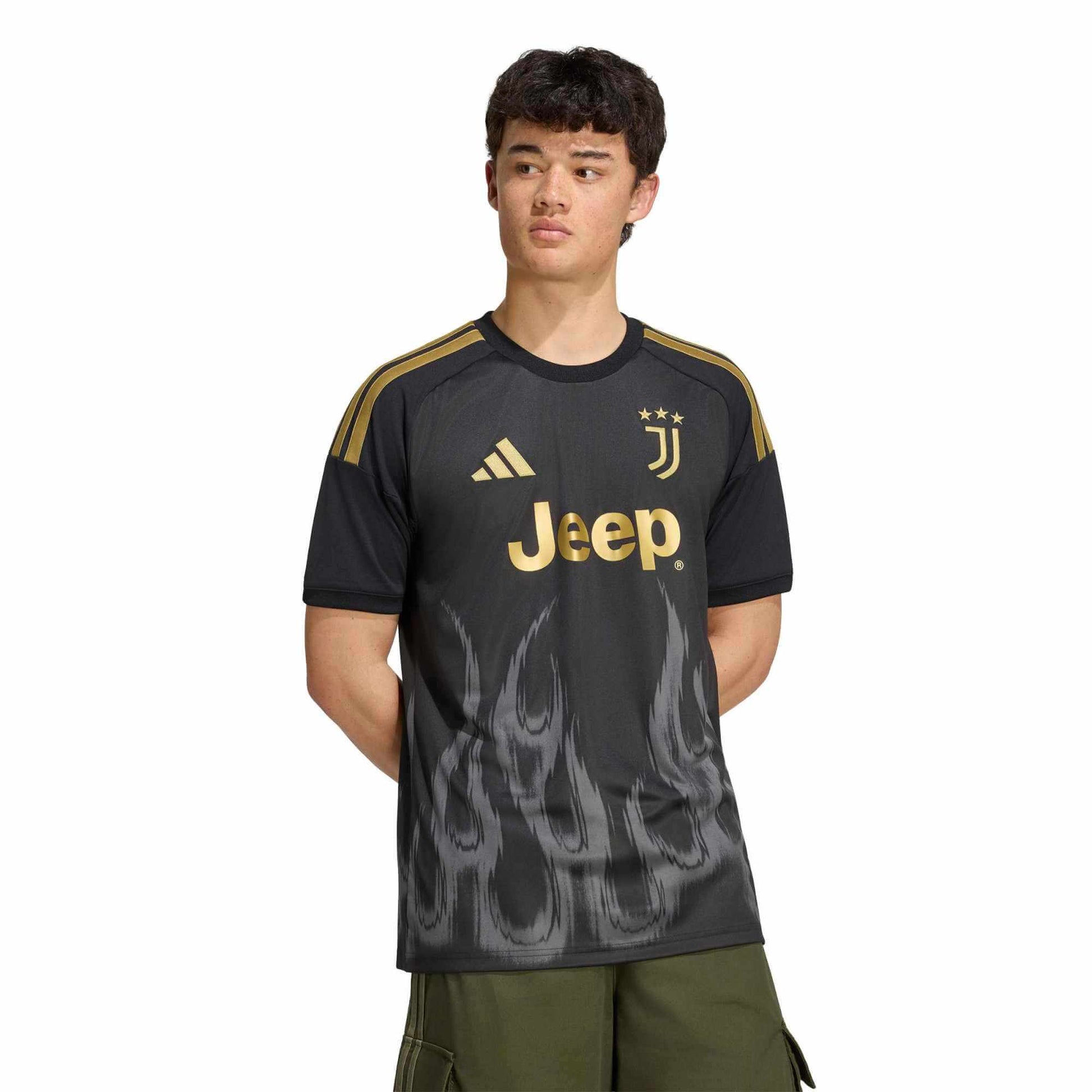 adidas 2026-27 Juventus Men's Stadium Third Soccer Jersey (Model - Front)