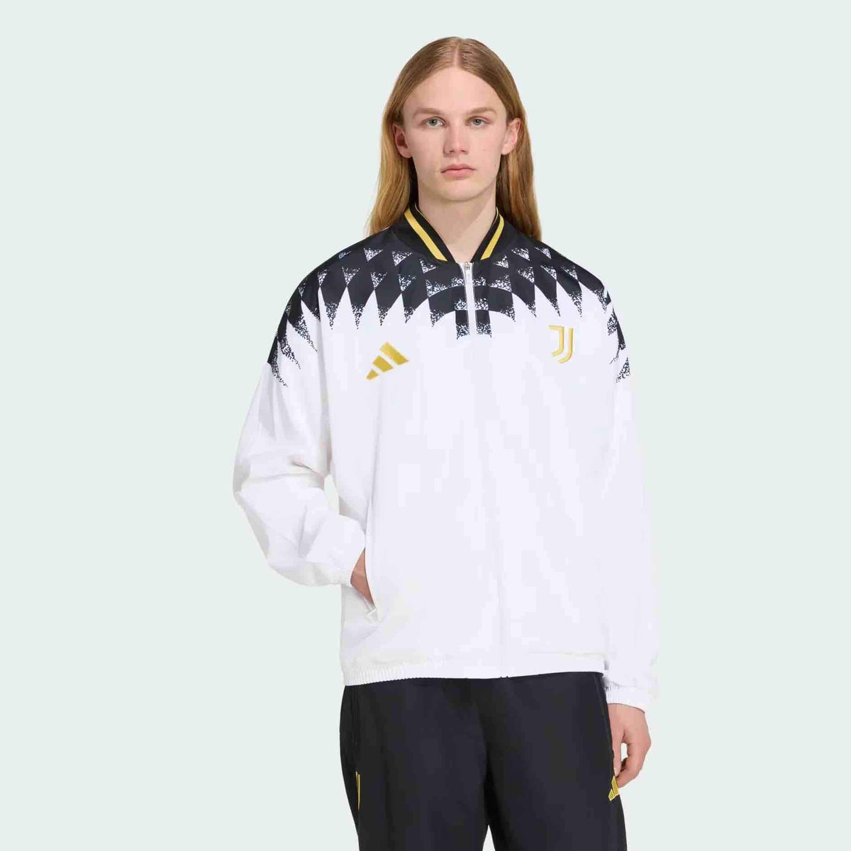 adidas 2026-27 Juventus Men's Turin Stadium Track Top (Model - Front)