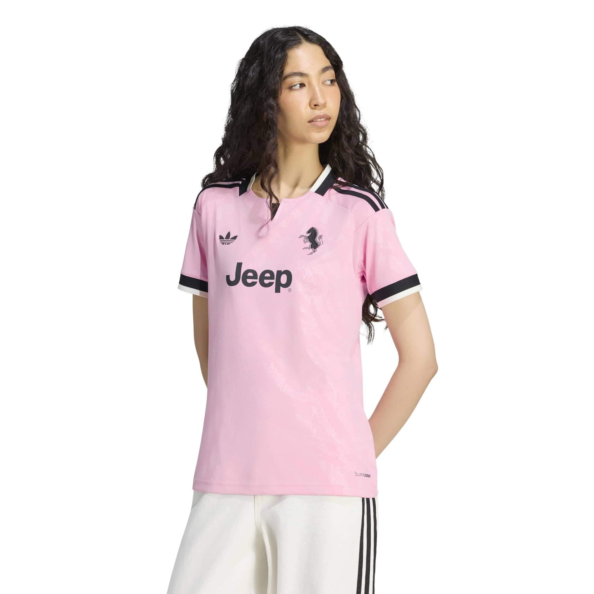 adidas 2026-27 Juventus Women's Stadium Away Soccer Jersey (Model - Front)
