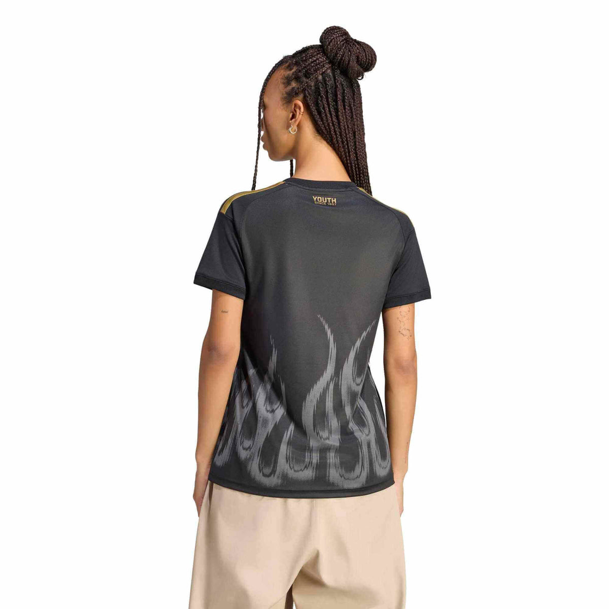 adidas 2026-27 Juventus Women's Stadium Third Soccer Jersey (Model - Back)