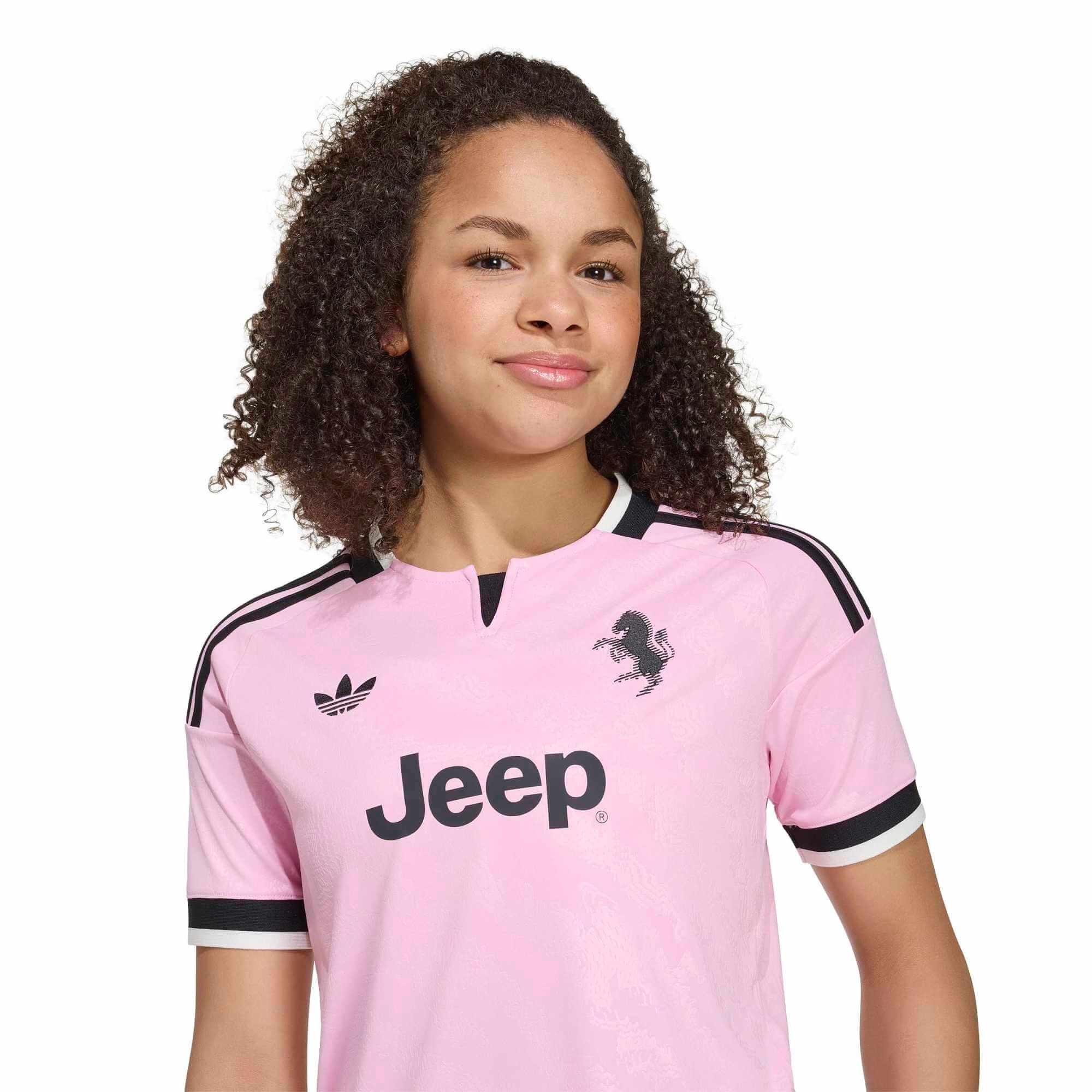 adidas 2026-27 Juventus Youth Stadium Away Soccer Jersey (Detail 1)