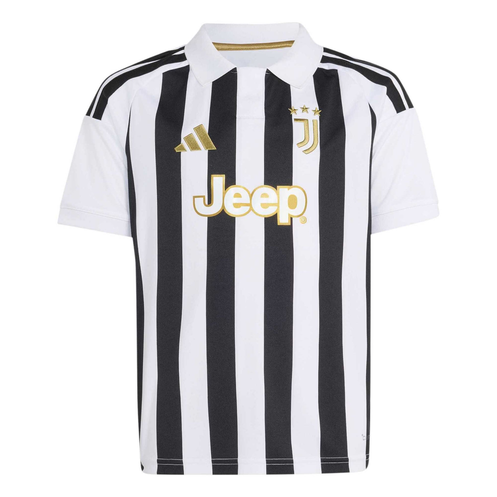 adidas 2026-27 Juventus Youth Stadium Home Soccer Jersey (Front)