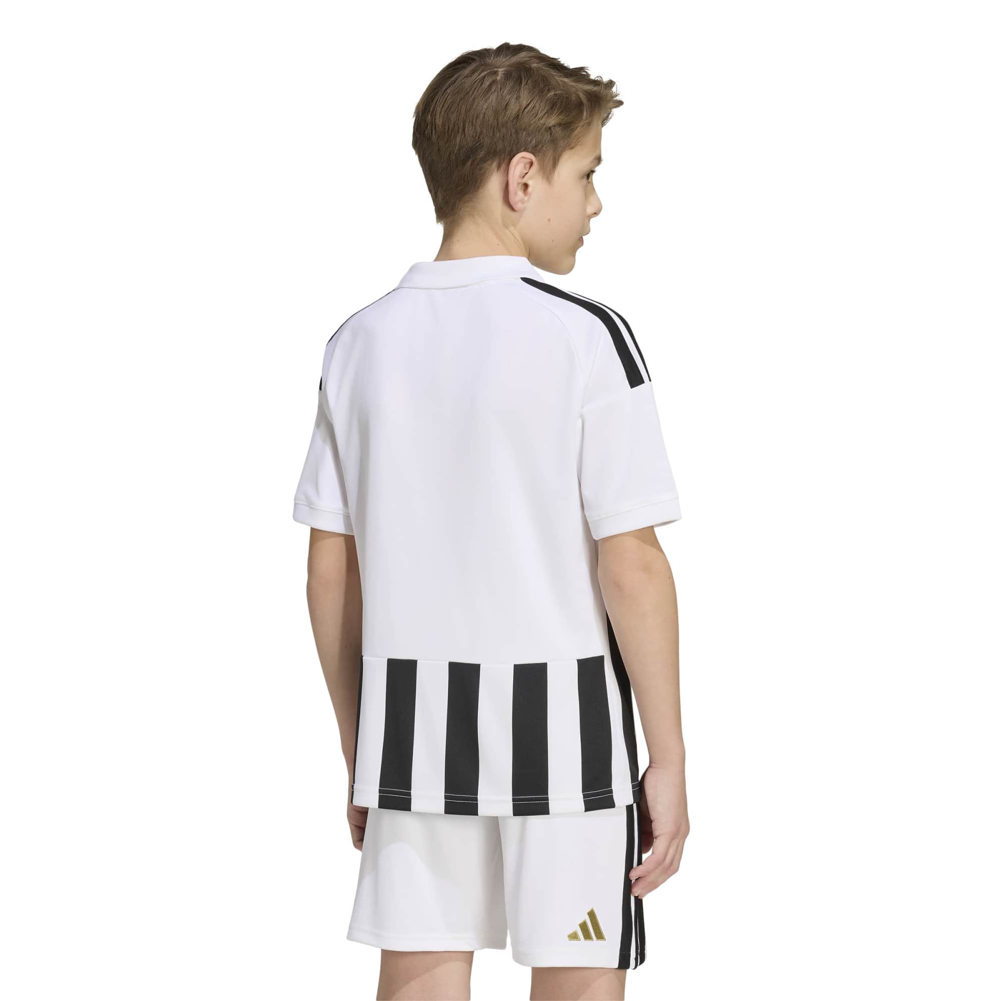 adidas 2026-27 Juventus Youth Stadium Home Soccer Jersey (Model - Back)