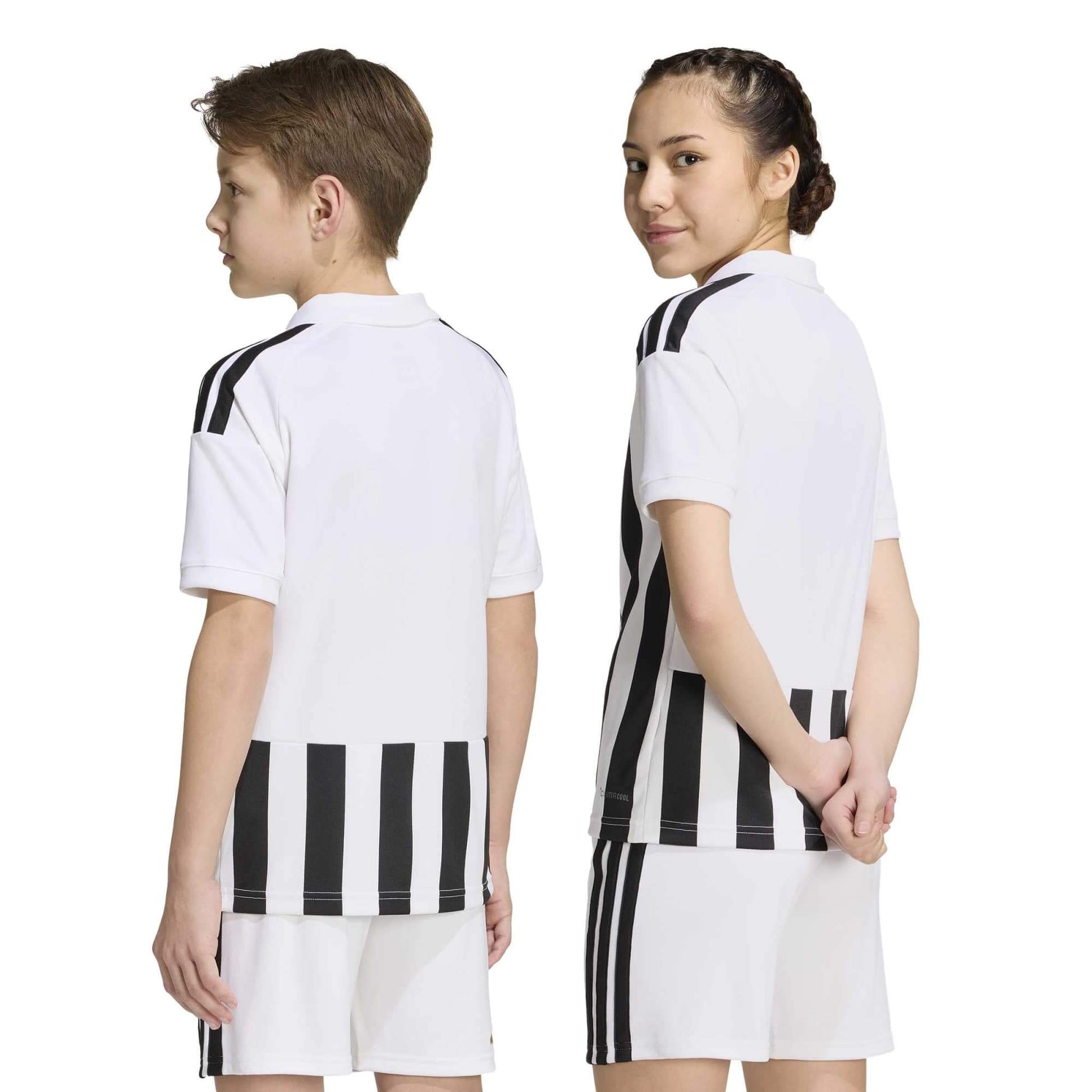 adidas 2026-27 Juventus Youth Stadium Home Soccer Jersey (Models - Back)