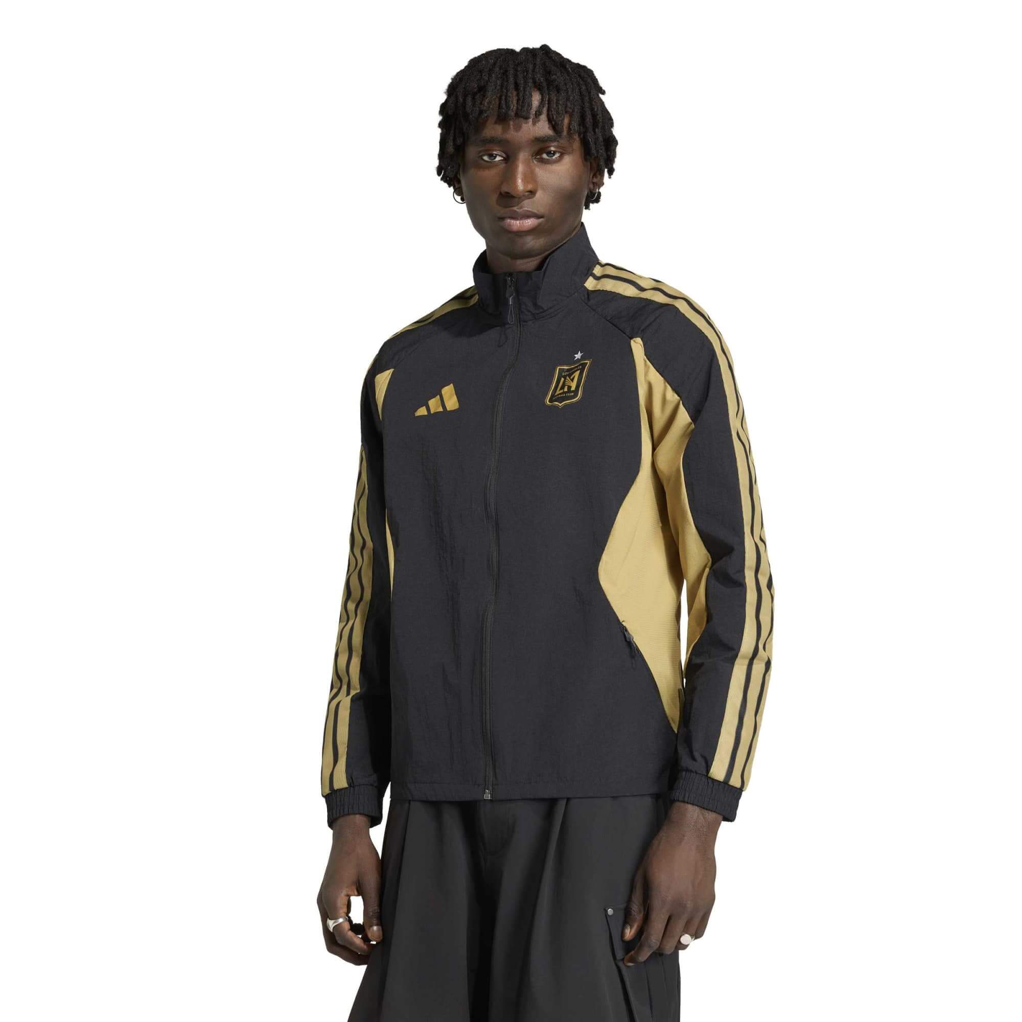 adidas 2026-27 LAFC Men's Anthem Jacket (Model - Front)