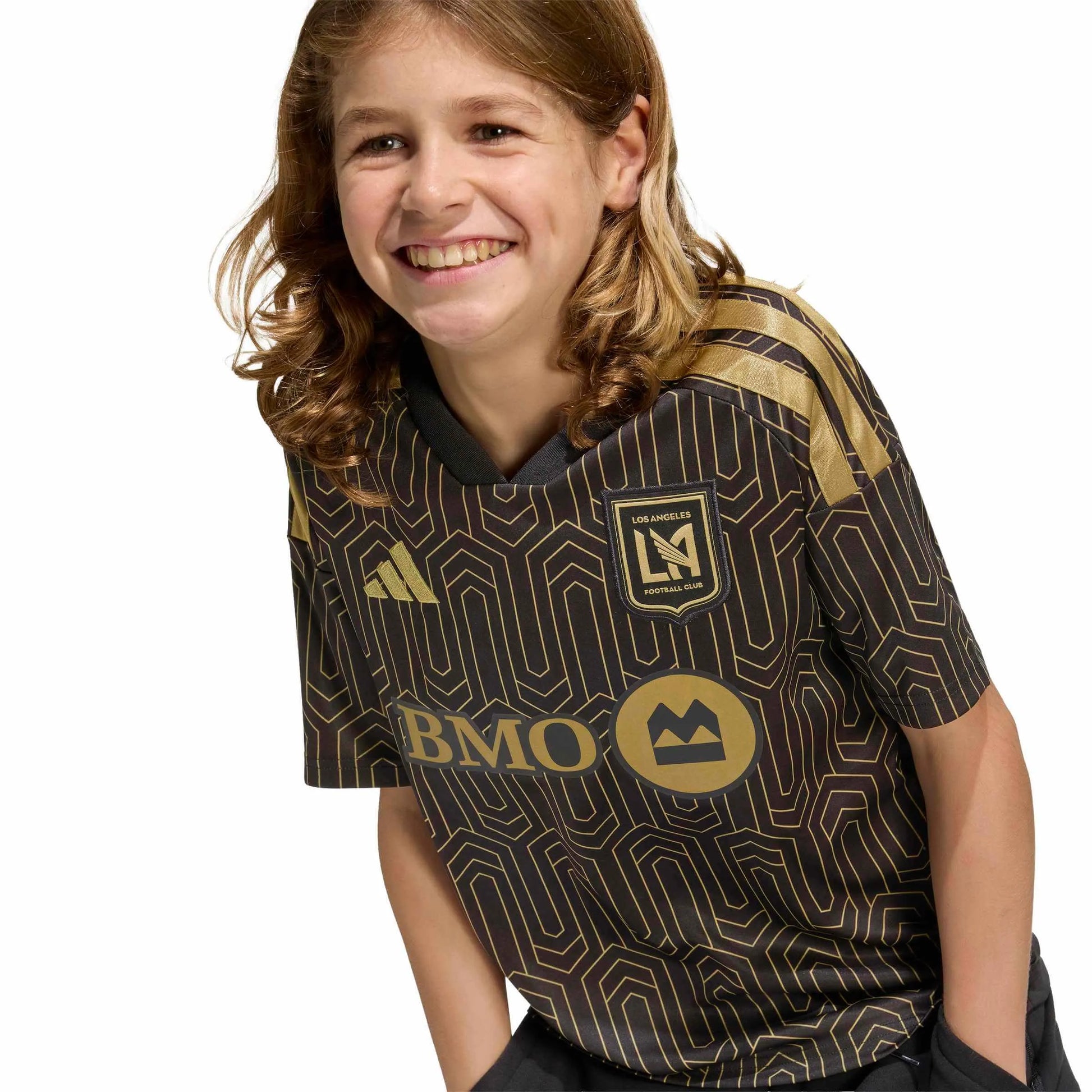 adidas 2026-27 LAFC Youth Stadium Home Soccer Jersey