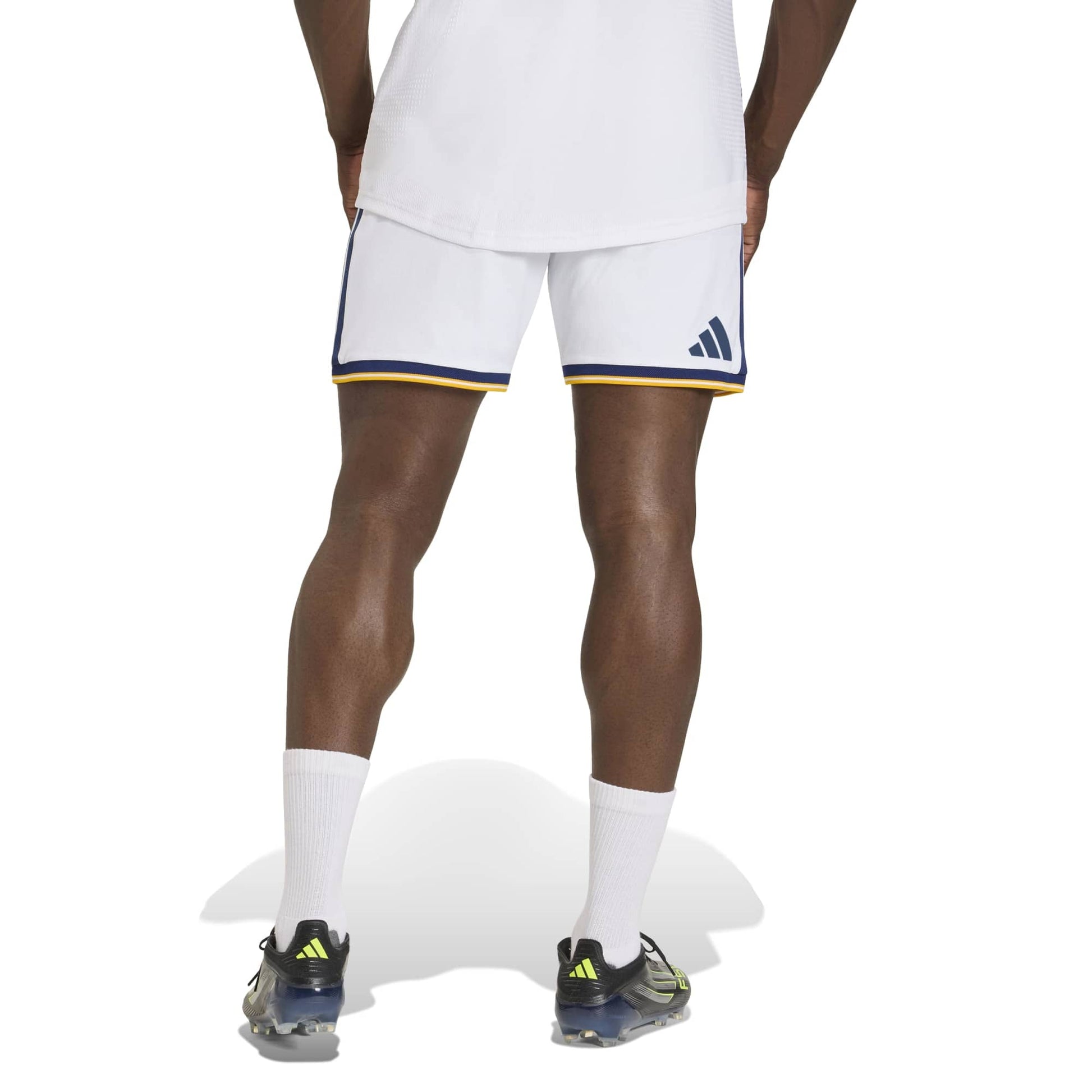 adidas 2026-27 LA Galaxy Men's Authentic Home Shorts (Model - Back)