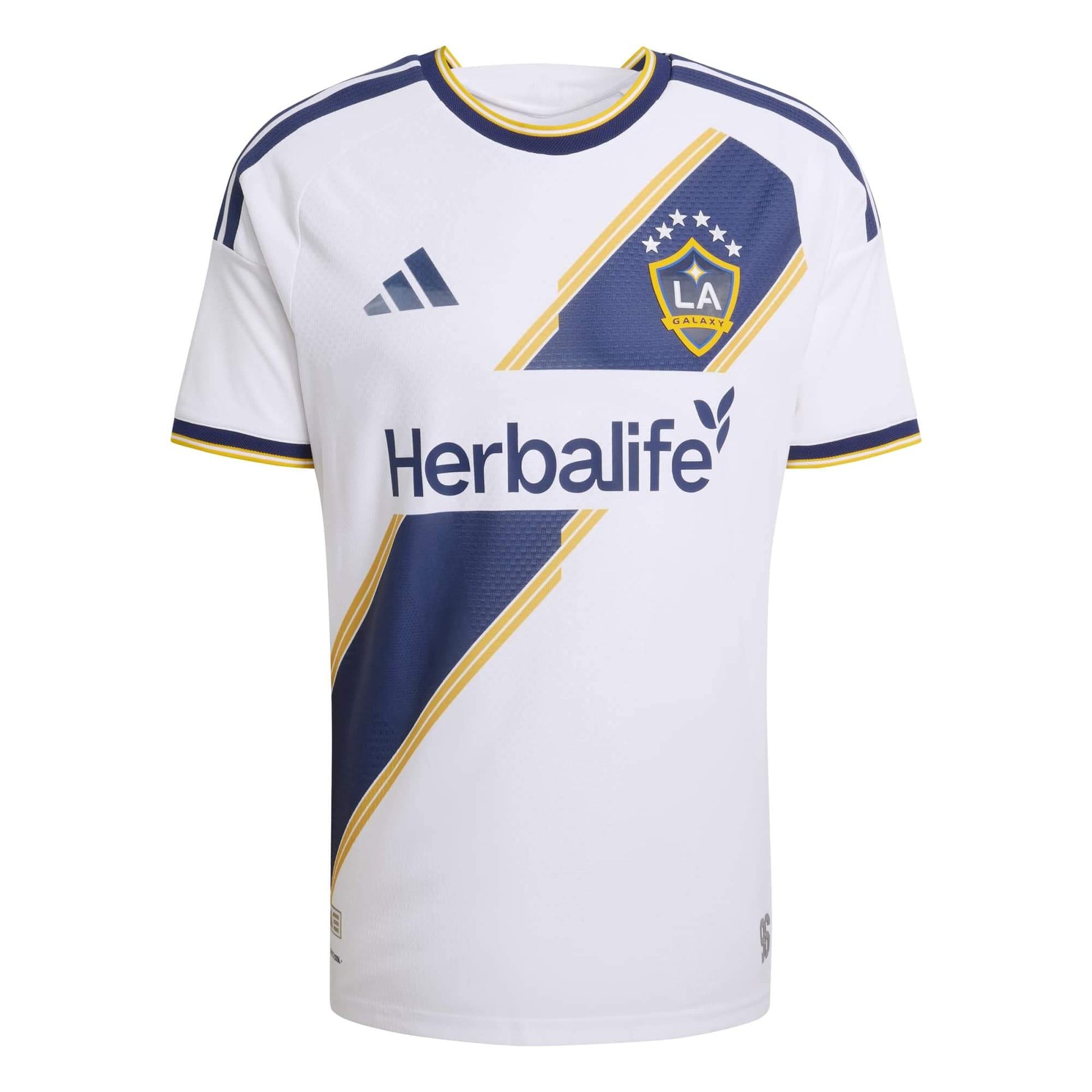 adidas 2026-27 LA Galaxy Men's Authentic Home Soccer Jersey (Front)