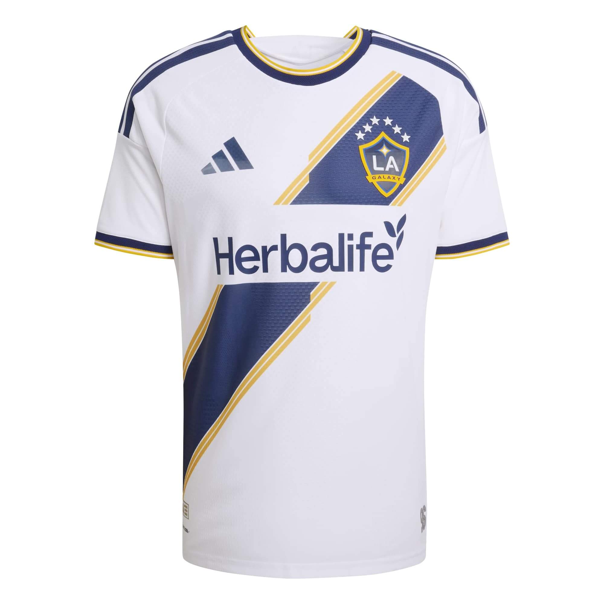 adidas 2026-27 LA Galaxy Men's Authentic Home Soccer Jersey (Front)