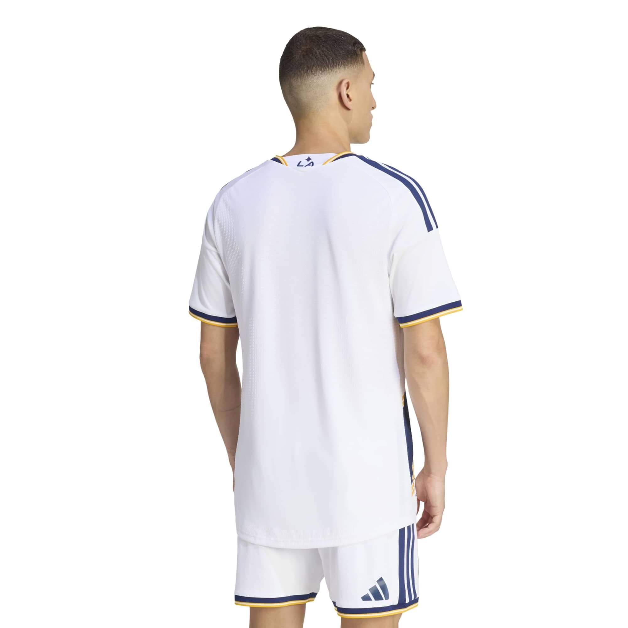 adidas 2026-27 LA Galaxy Men's Authentic Home Soccer Jersey (Model - Back)