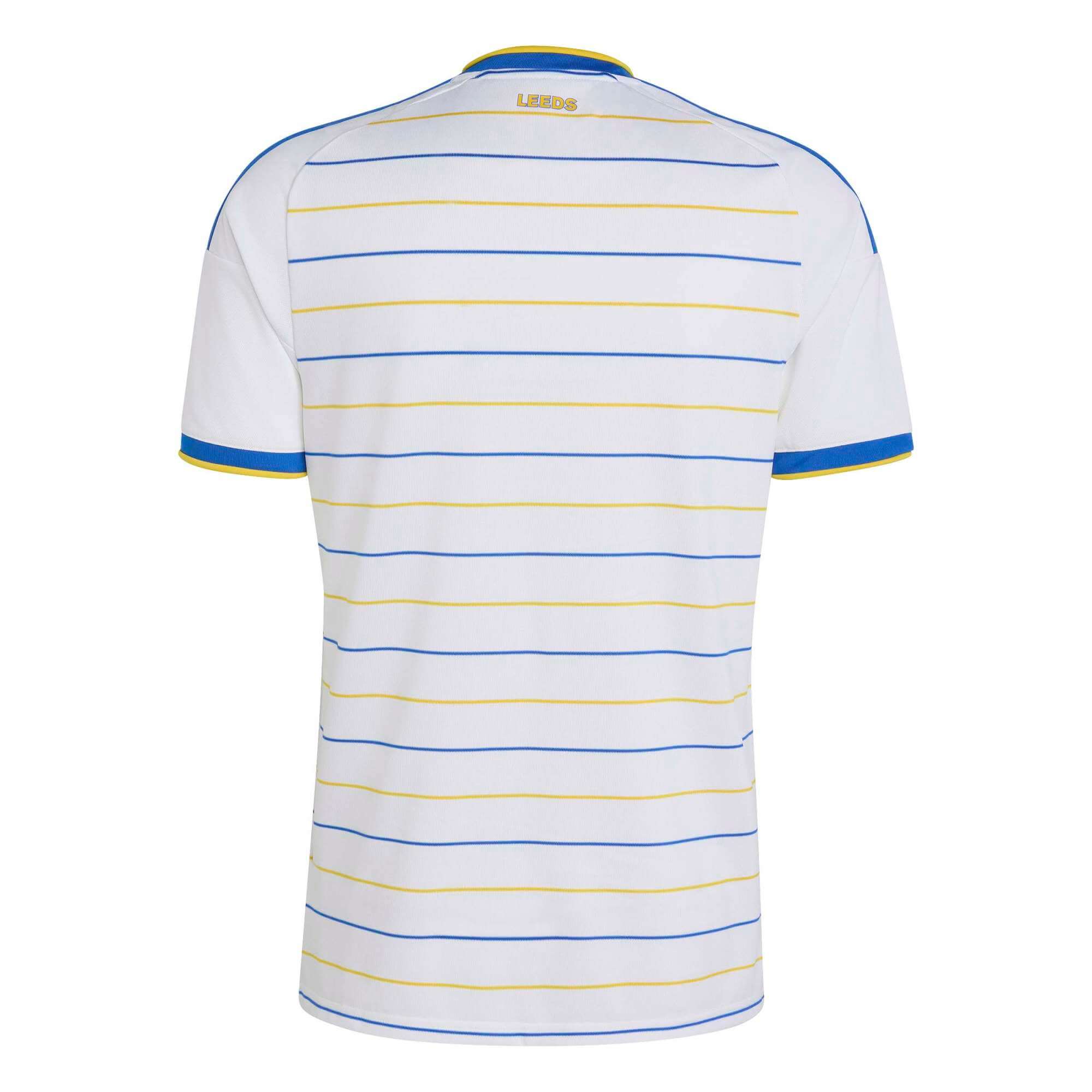 adidas 2026-27 Leeds United Men's Stadium Home Soccer Jersey (Back)