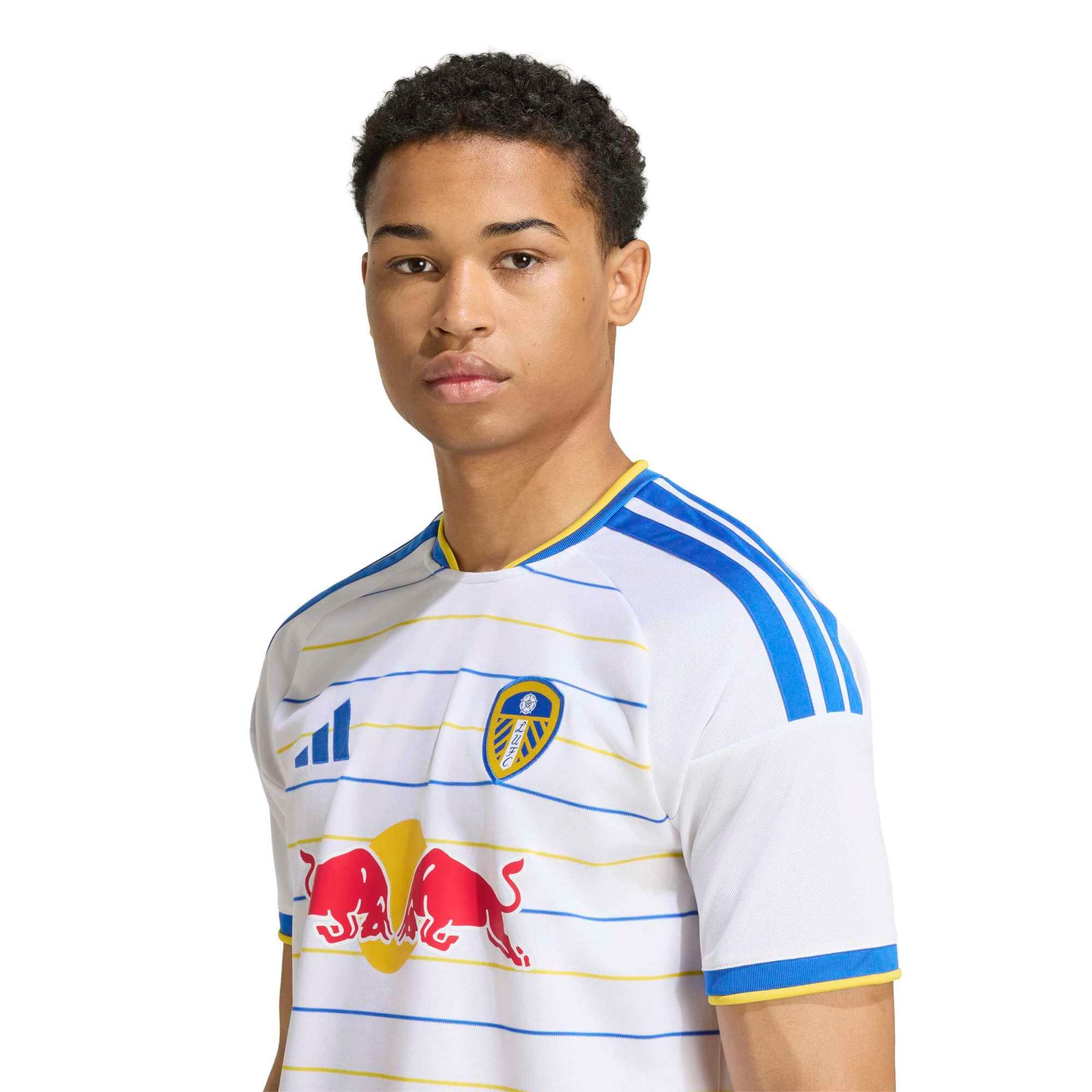 adidas 2026-27 Leeds United Men's Stadium Home Soccer Jersey (Detail 1)