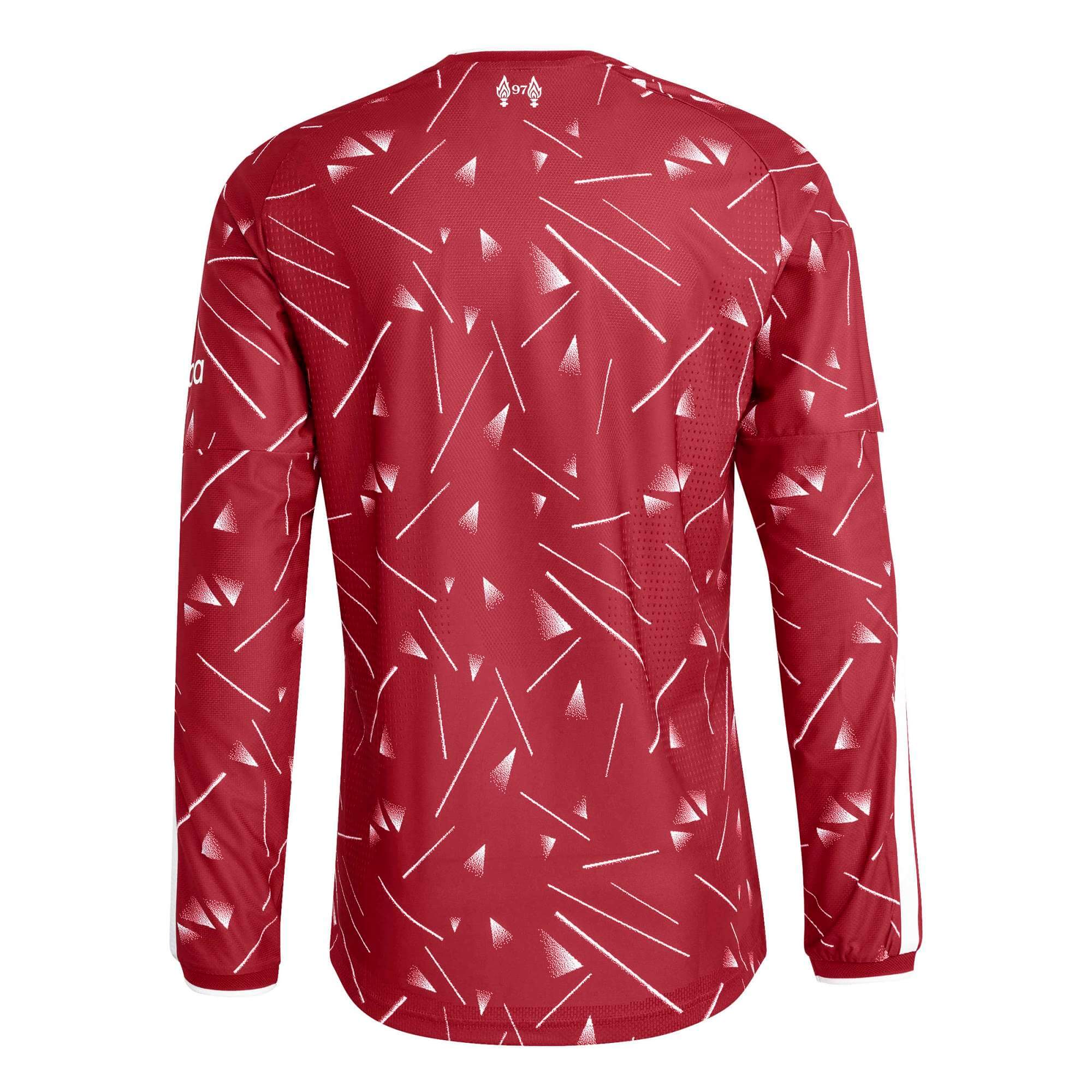 adidas 2026-27 Liverpool Men's Authentic Home Long-Sleeve Soccer Jersey