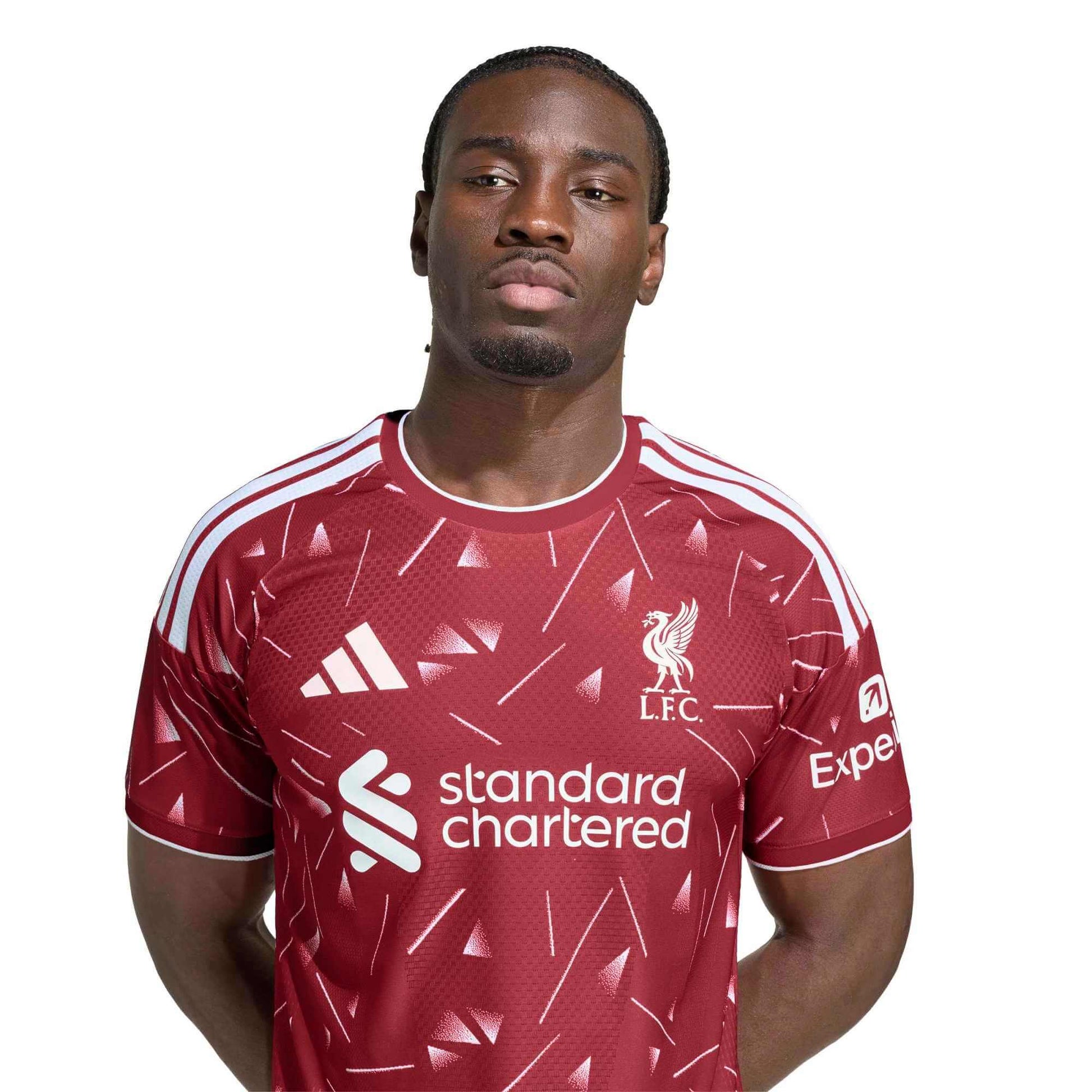 adidas 2026-27 Liverpool Men's Authentic Home Soccer Jersey (Detail 1)