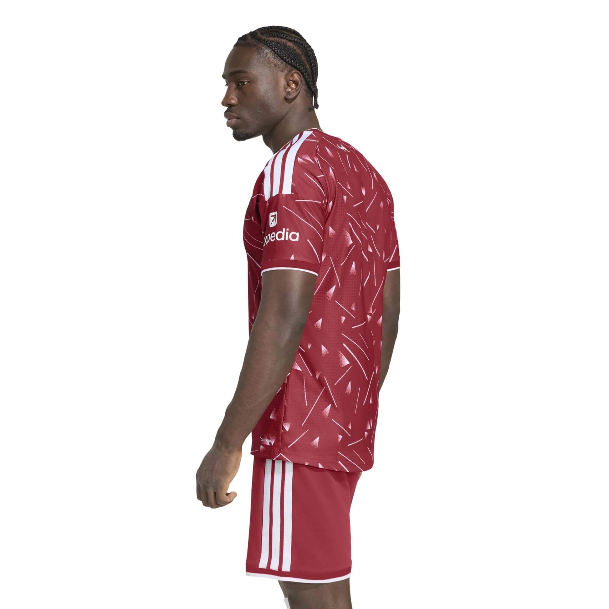 adidas 2026-27 Liverpool Men's Authentic Home Soccer Jersey (Model - Back)