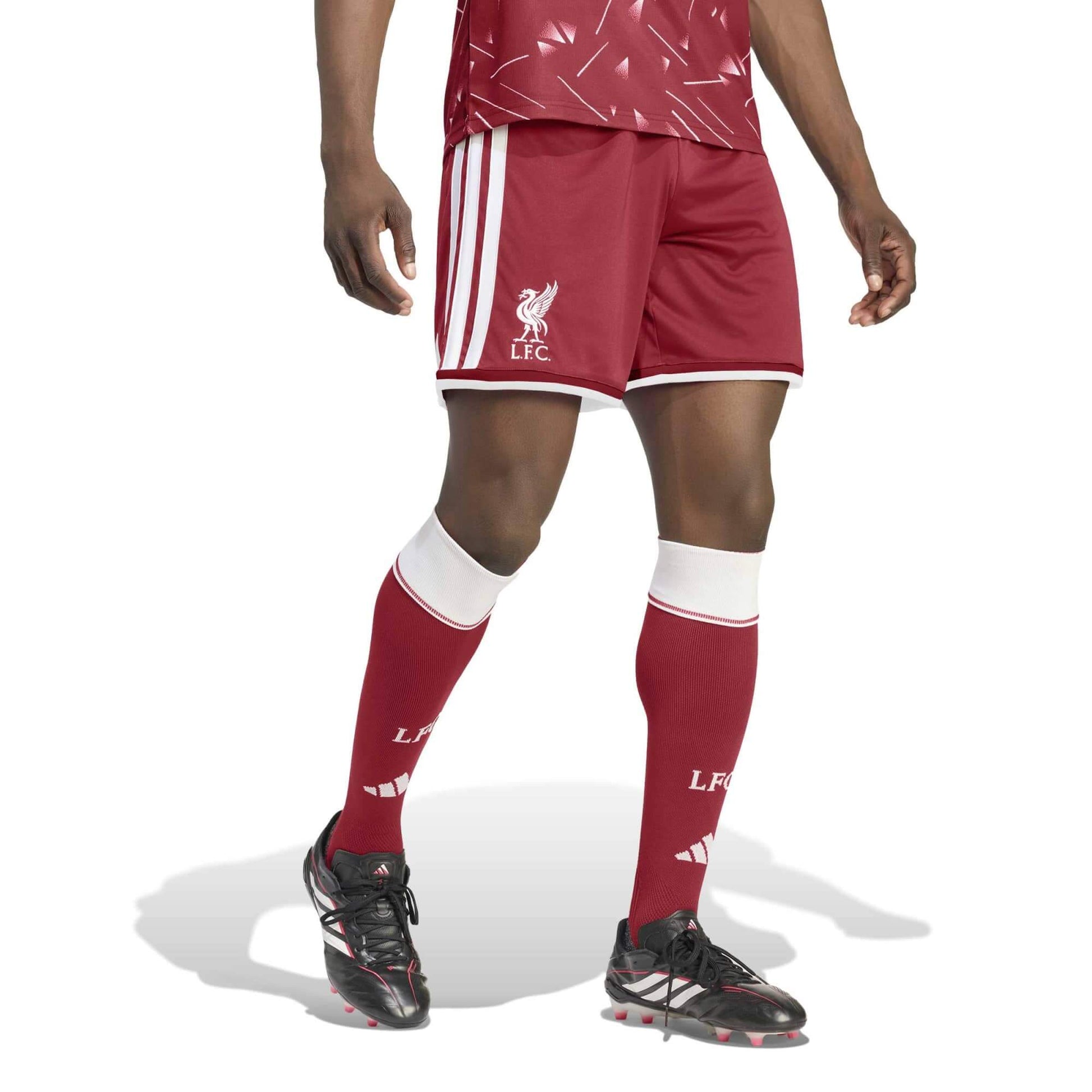 adidas 2026-27 Liverpool Men's Home Shorts (Model - Front)