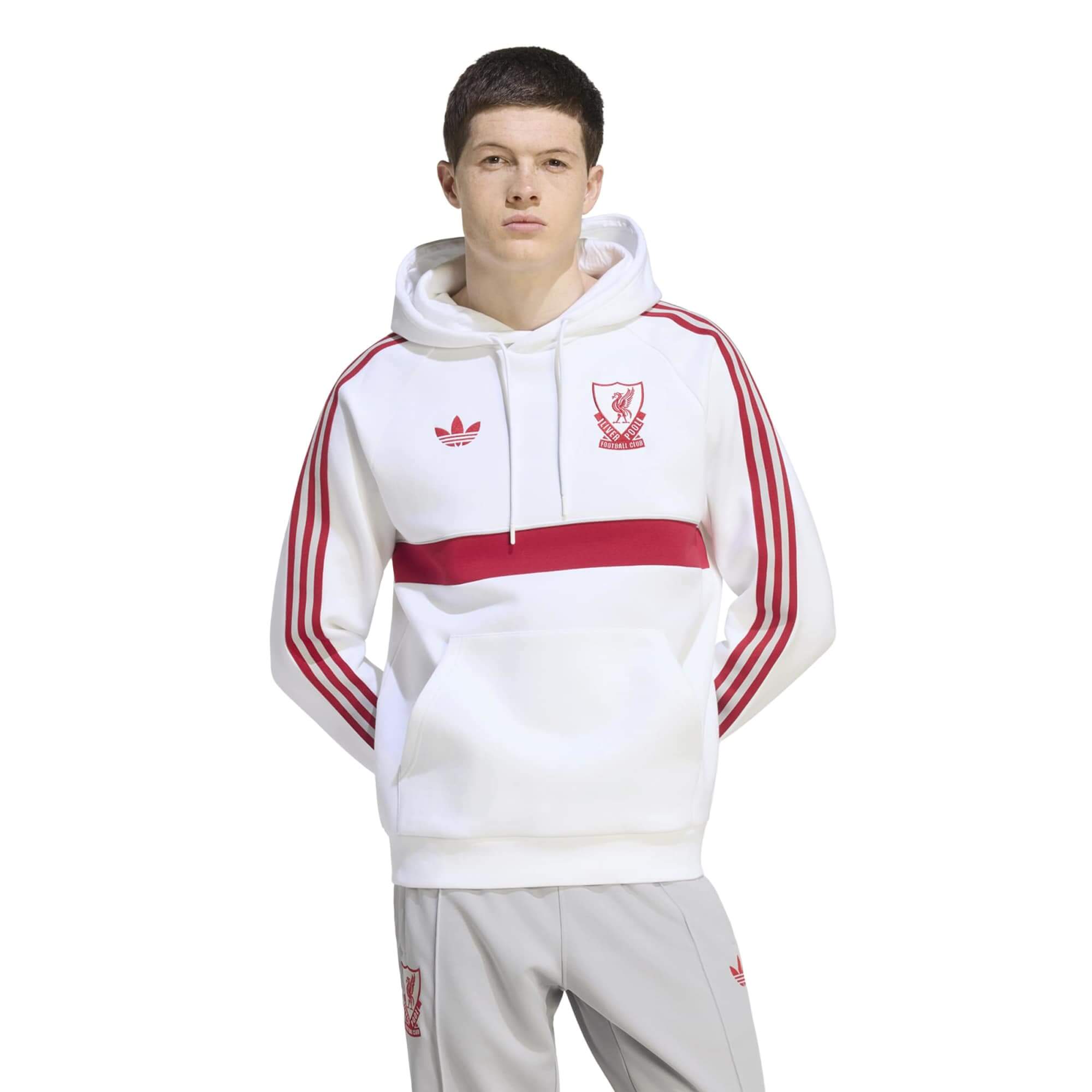 adidas 2026-27 Liverpool Men's Originals Hoodie (Model - Front)