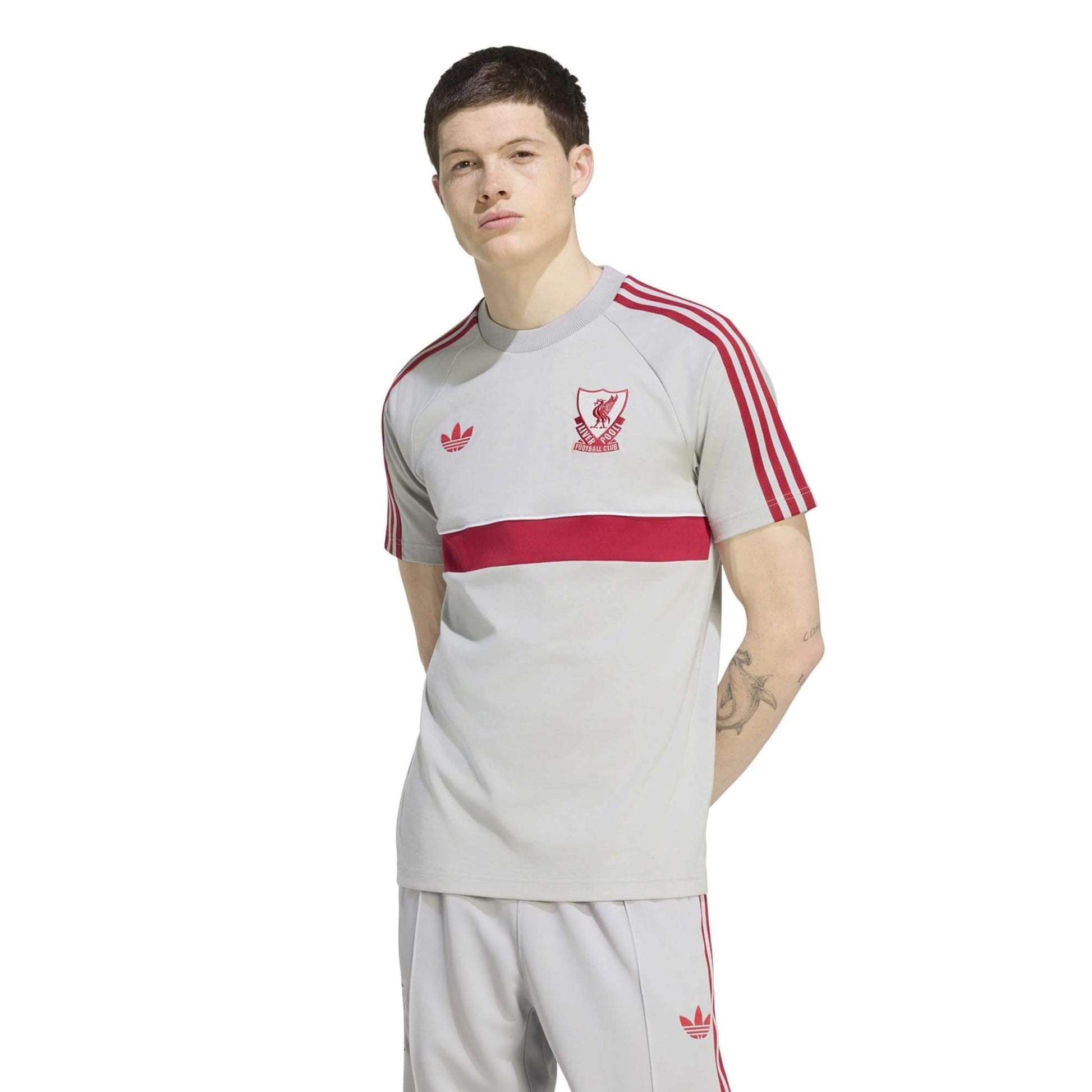adidas 2026-27 Liverpool Men's Originals Tee (Model - Front)