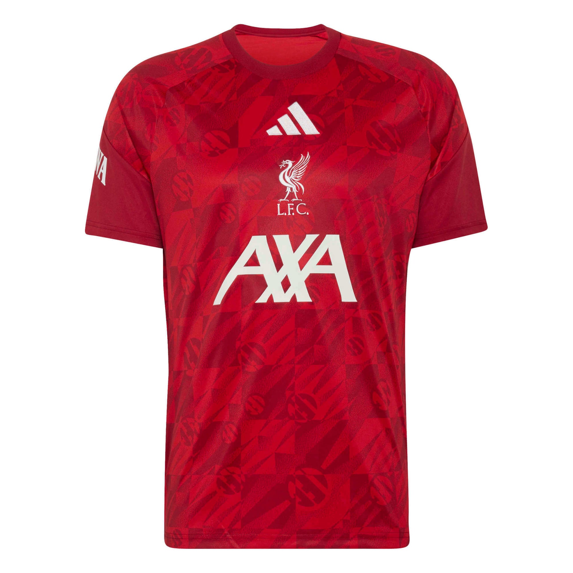 adidas 2026-27 Liverpool Men's Pre-Match Soccer Jersey (Front)