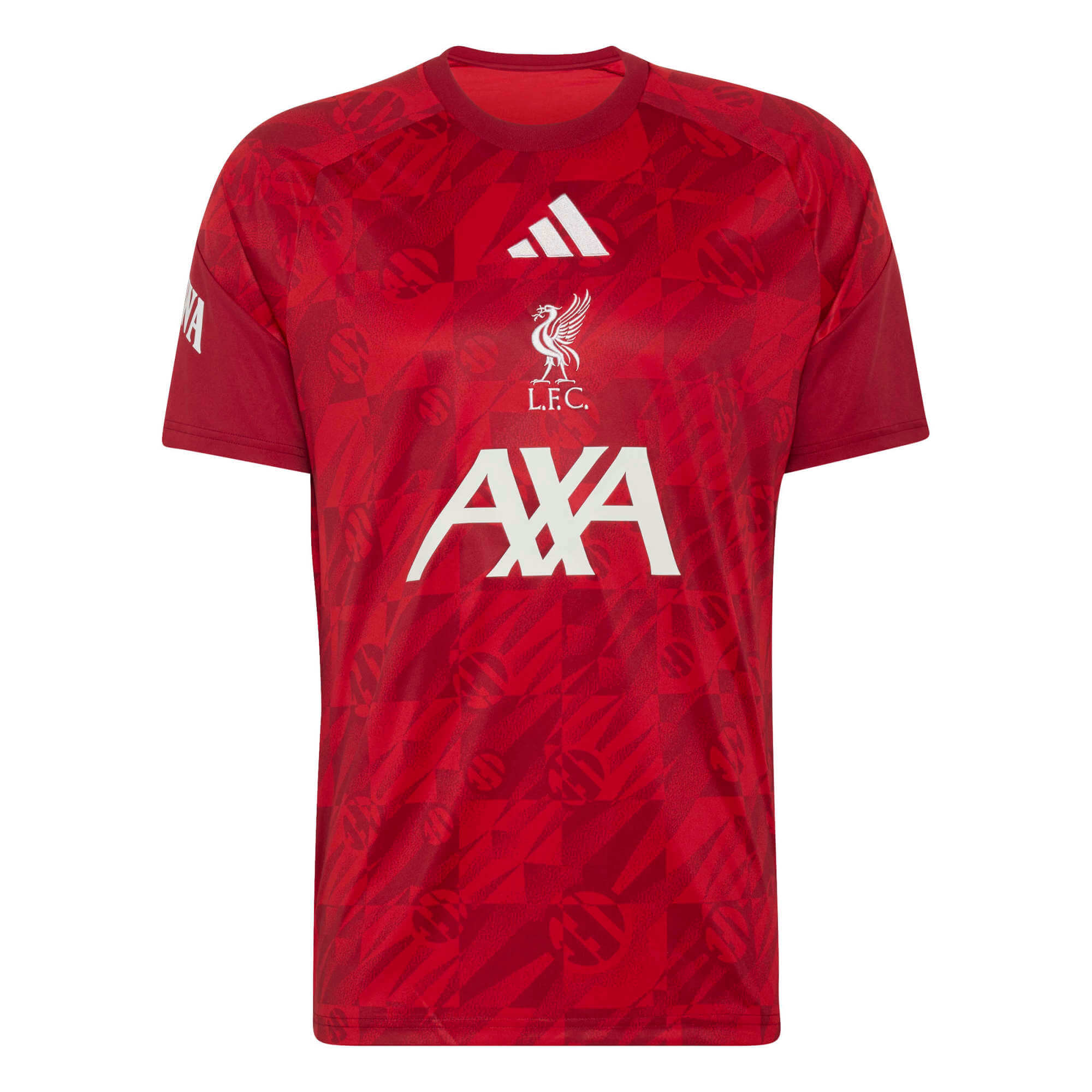 adidas 2026-27 Liverpool Men's Pre-Match Soccer Jersey (Front)