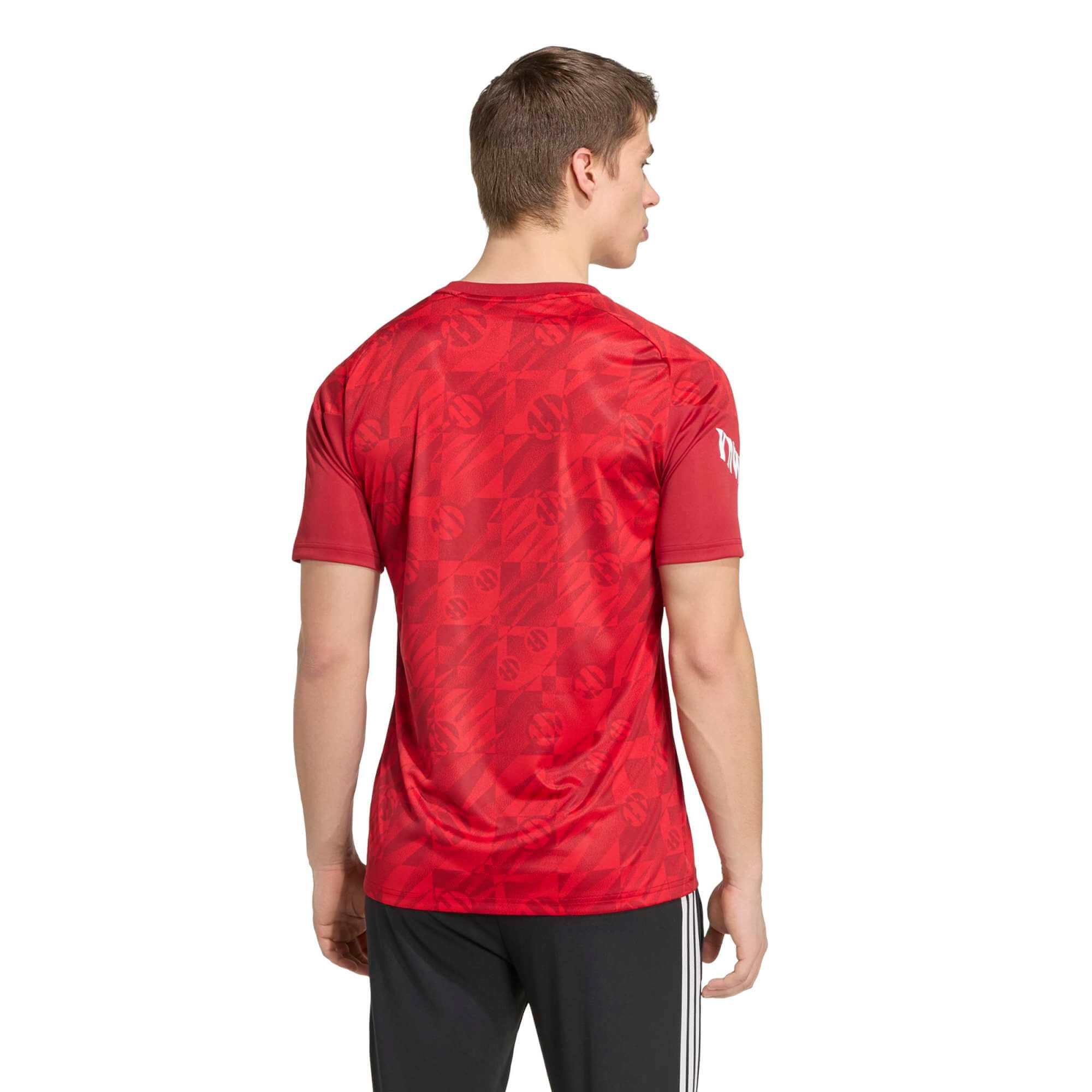 adidas 2026-27 Liverpool Men's Pre-Match Soccer Jersey (Model - Back)