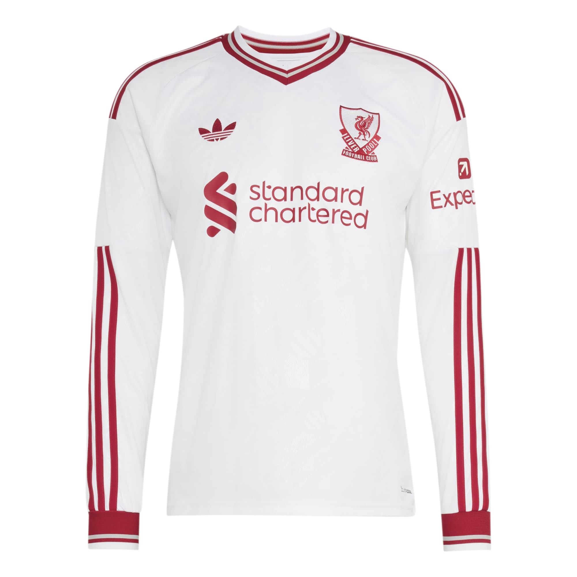 adidas 2026-27 Liverpool Men's Stadium Away Long-Sleeve Soccer Jersey (Front)