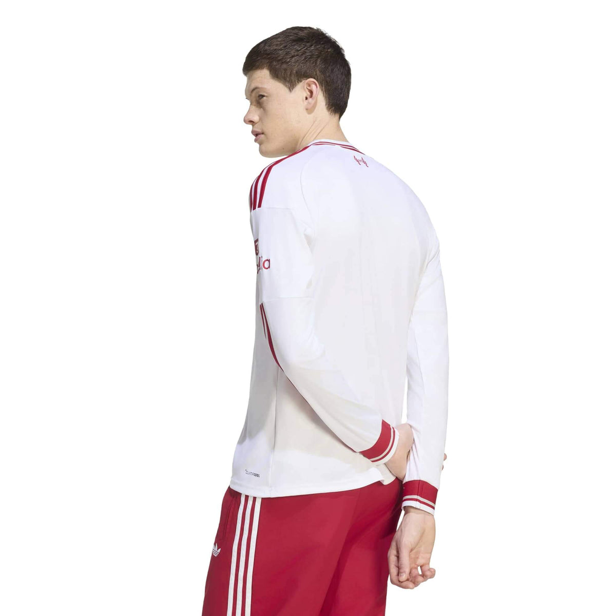 adidas 2026-27 Liverpool Men's Stadium Away Long-Sleeve Soccer Jersey (Model - Back)