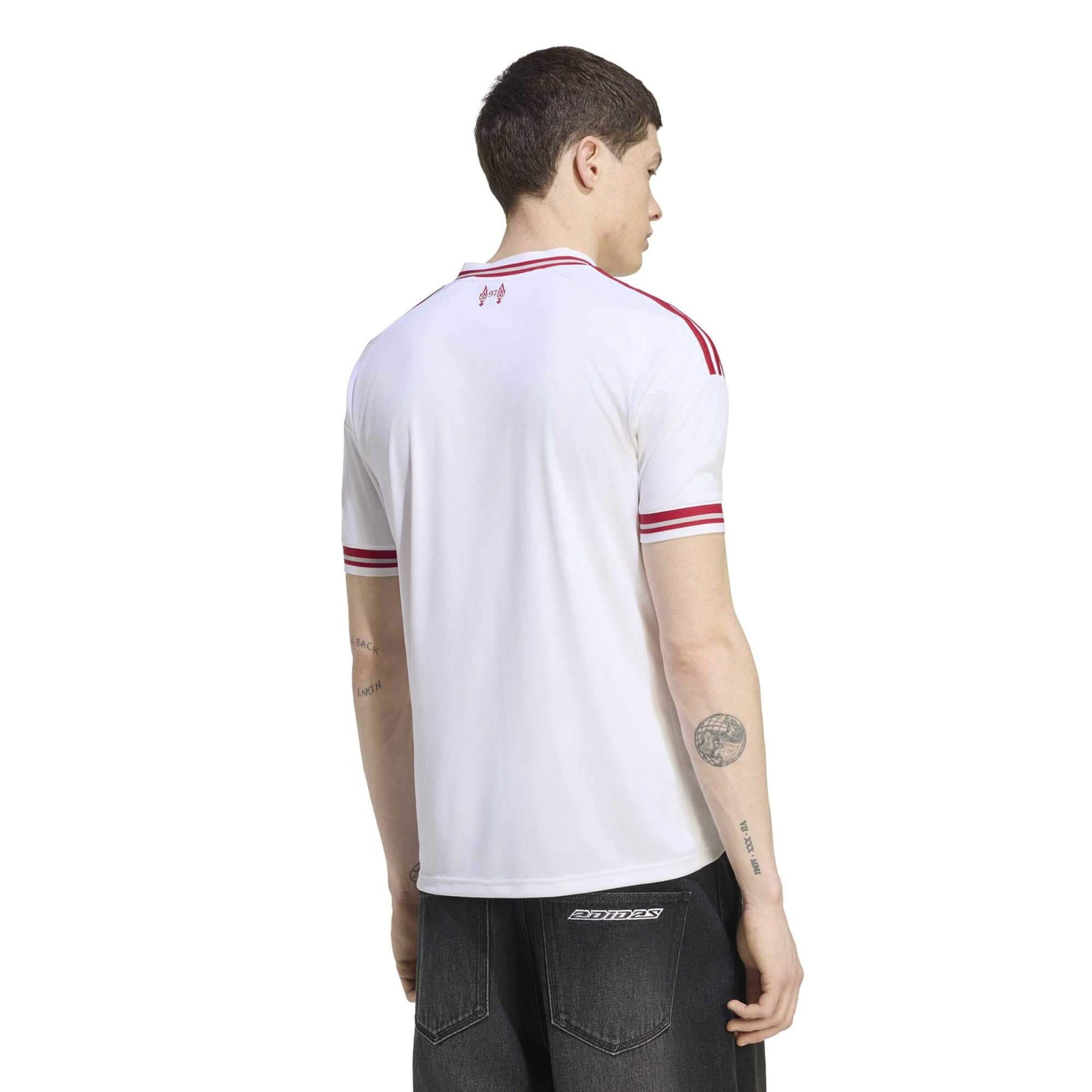 adidas 2026-27 Liverpool Men's Stadium Away Soccer Jersey (Model - Back)