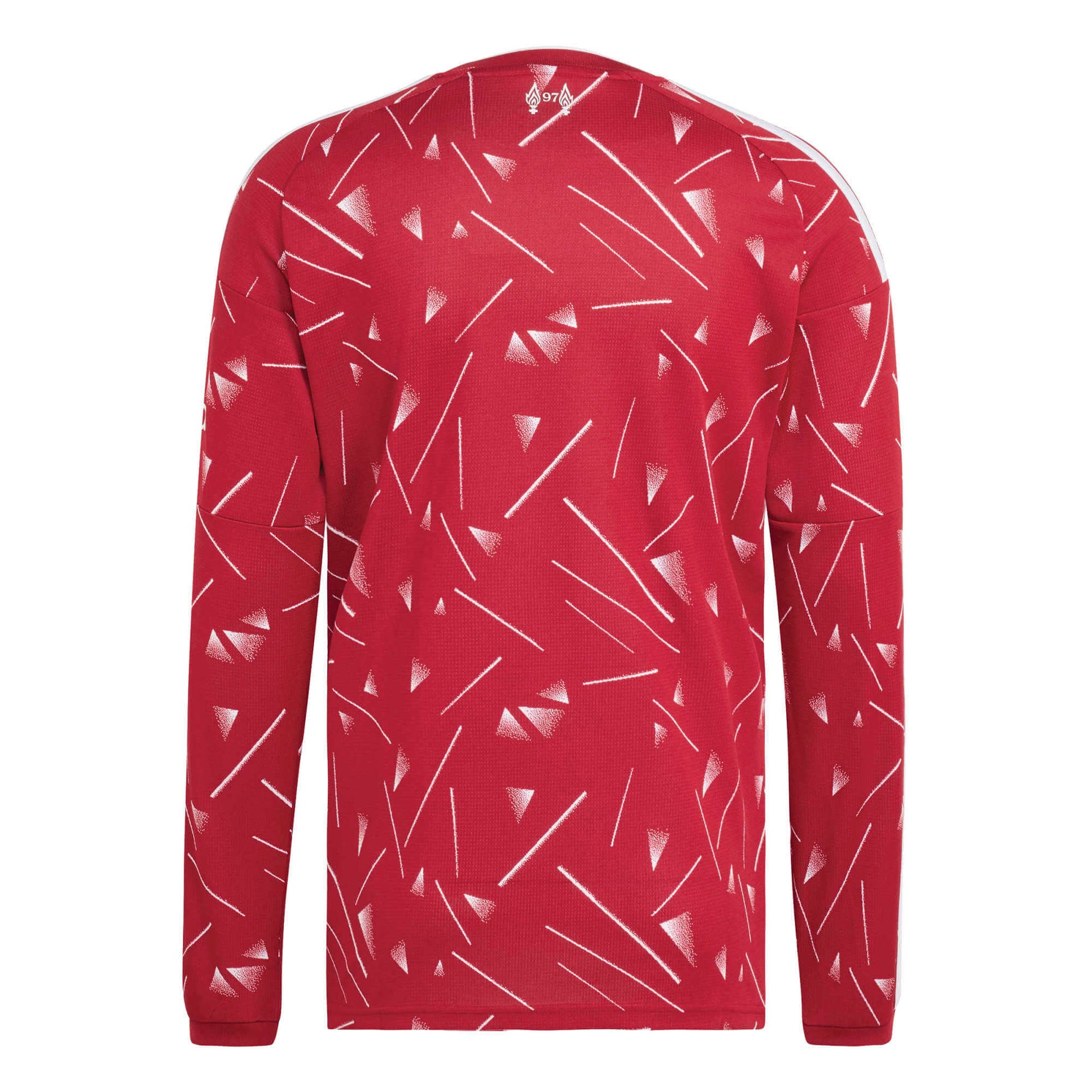 adidas 2026-27 Liverpool Men's Stadium Home Long-Sleeve Soccer Jersey (Back)
