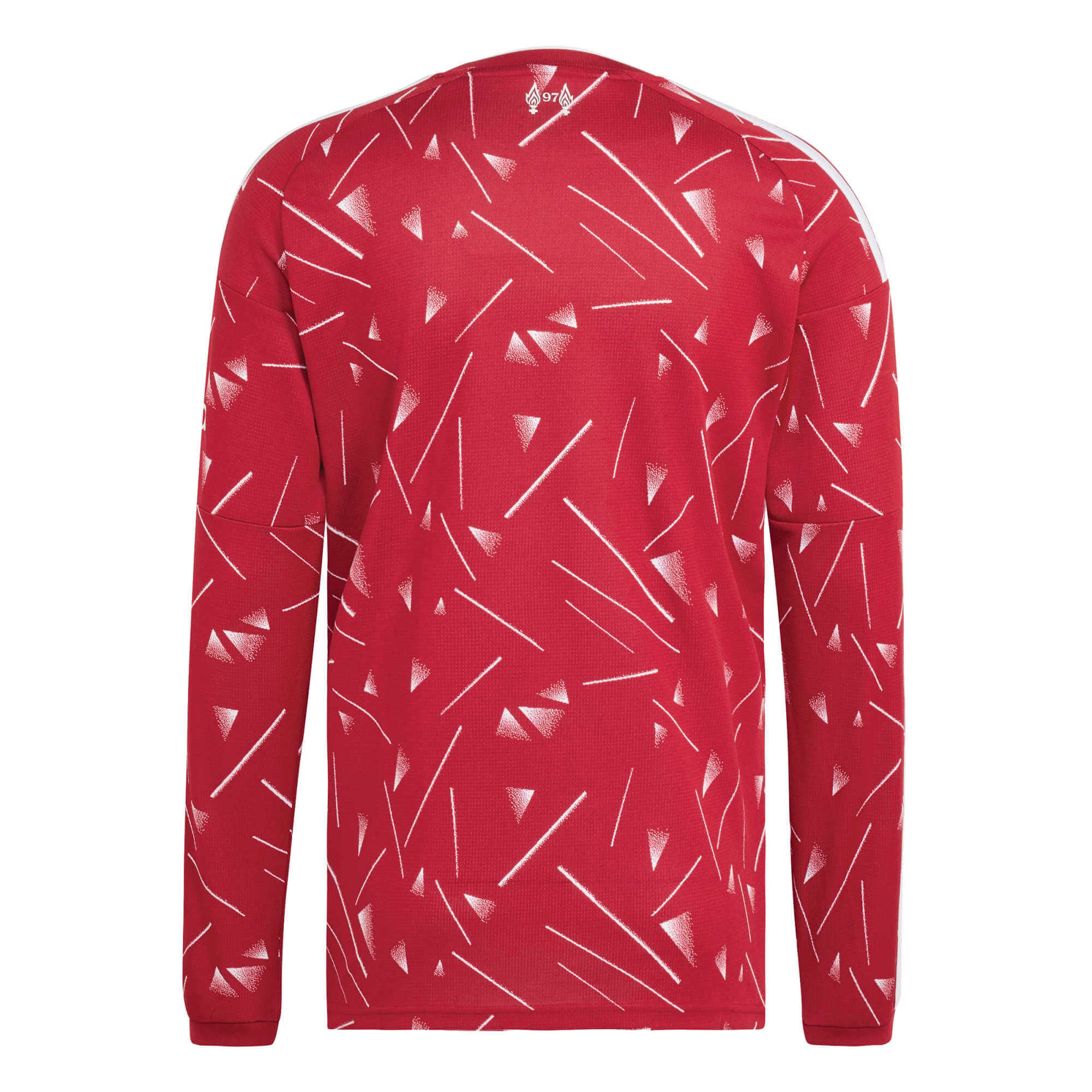 adidas 2026-27 Liverpool Men's Stadium Home Long-Sleeve Soccer Jersey (Back)